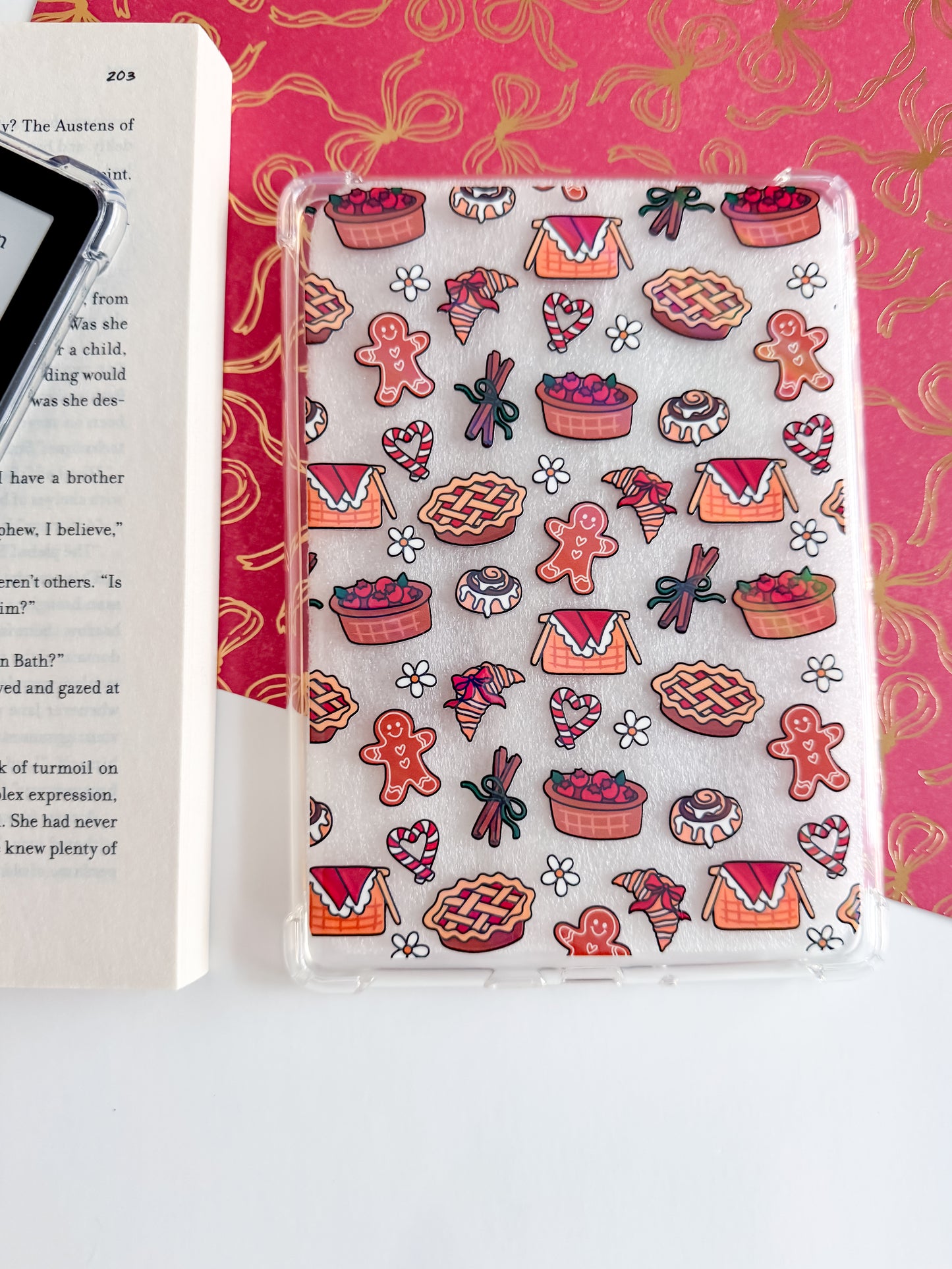 Holiday Sweets and Treats Holographic Kindle Case