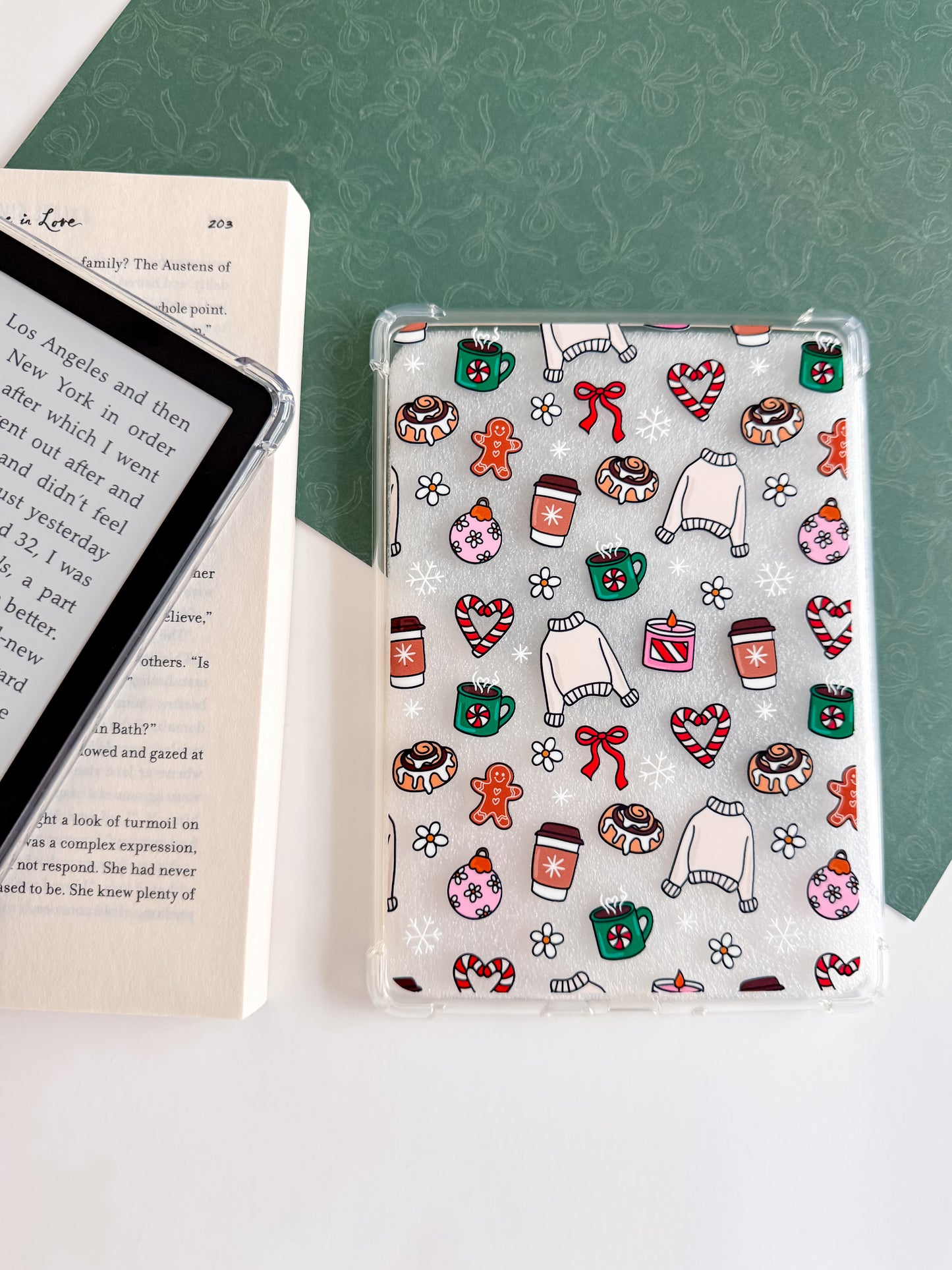 Cozy Cocoa Christmas Kindle Case