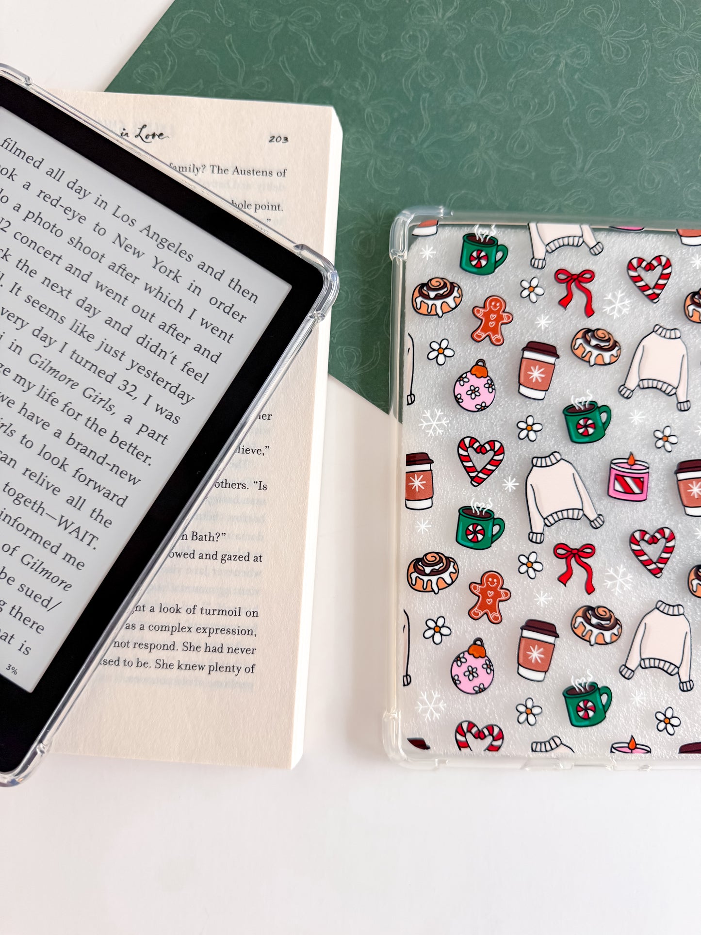 Cozy Cocoa Christmas Kindle Case