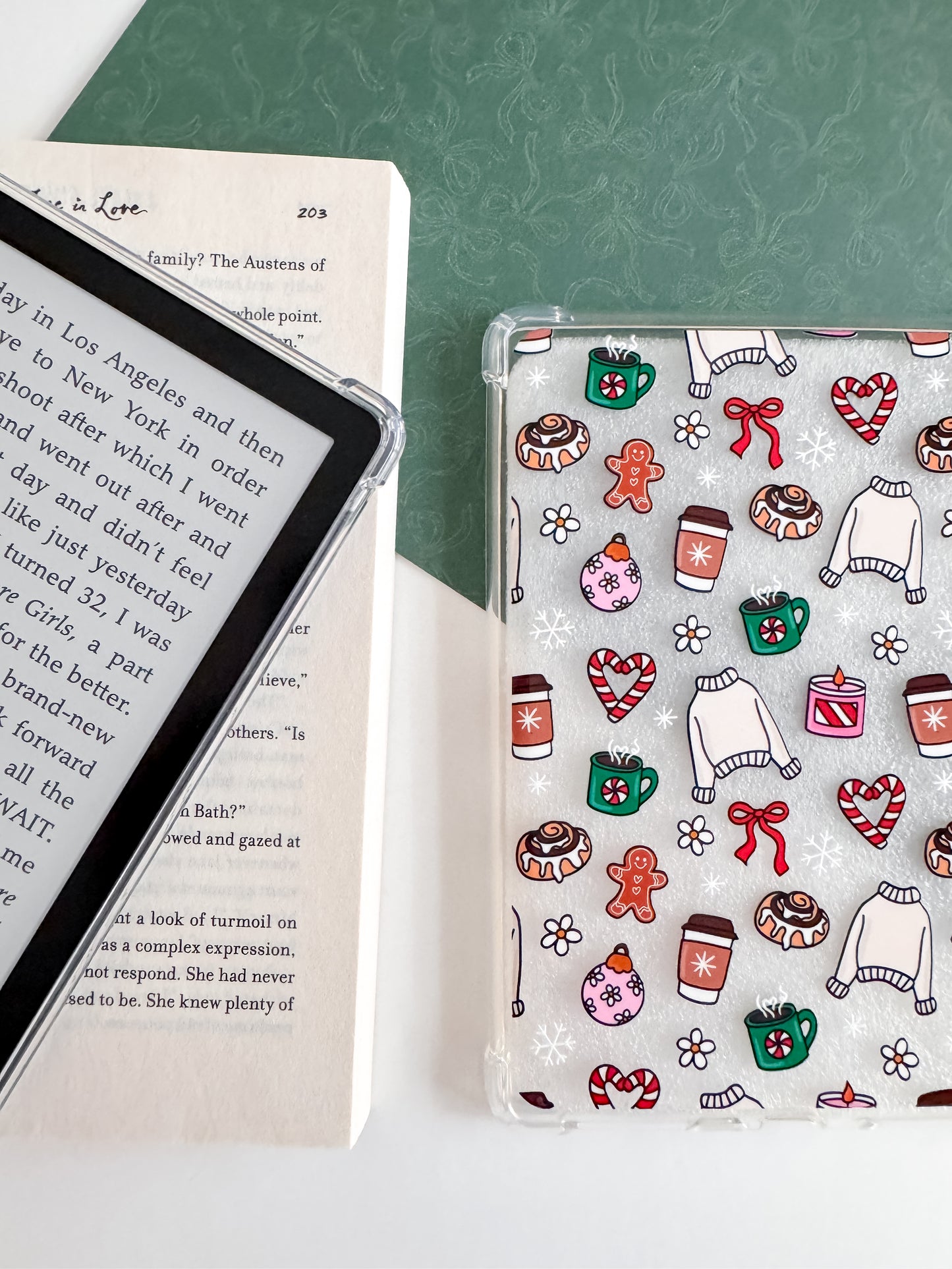Cozy Cocoa Christmas Kindle Case