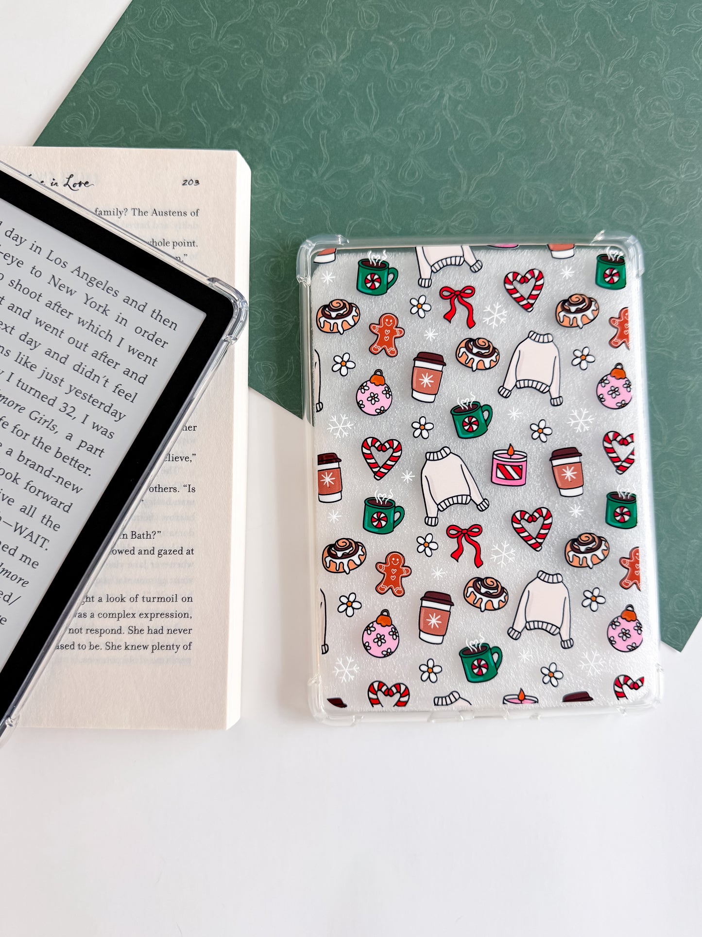 Cozy Cocoa Christmas Kindle Case