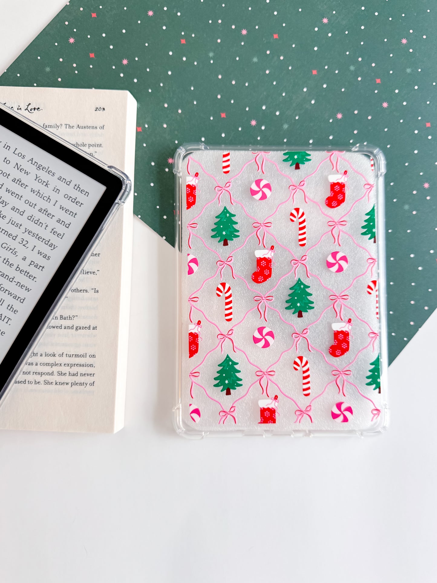 Peppermint Wonderland Kindle Case