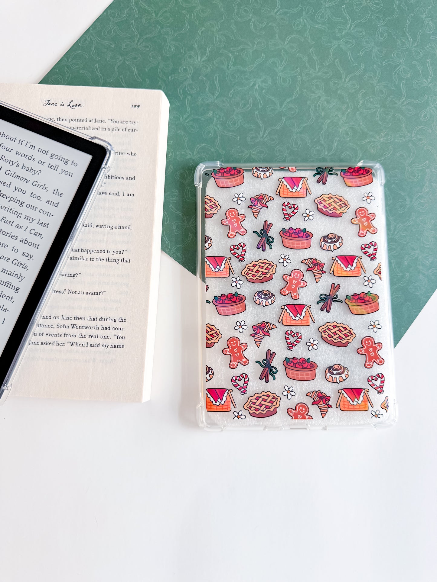 Holiday Sweets and Treats Holographic Kindle Case