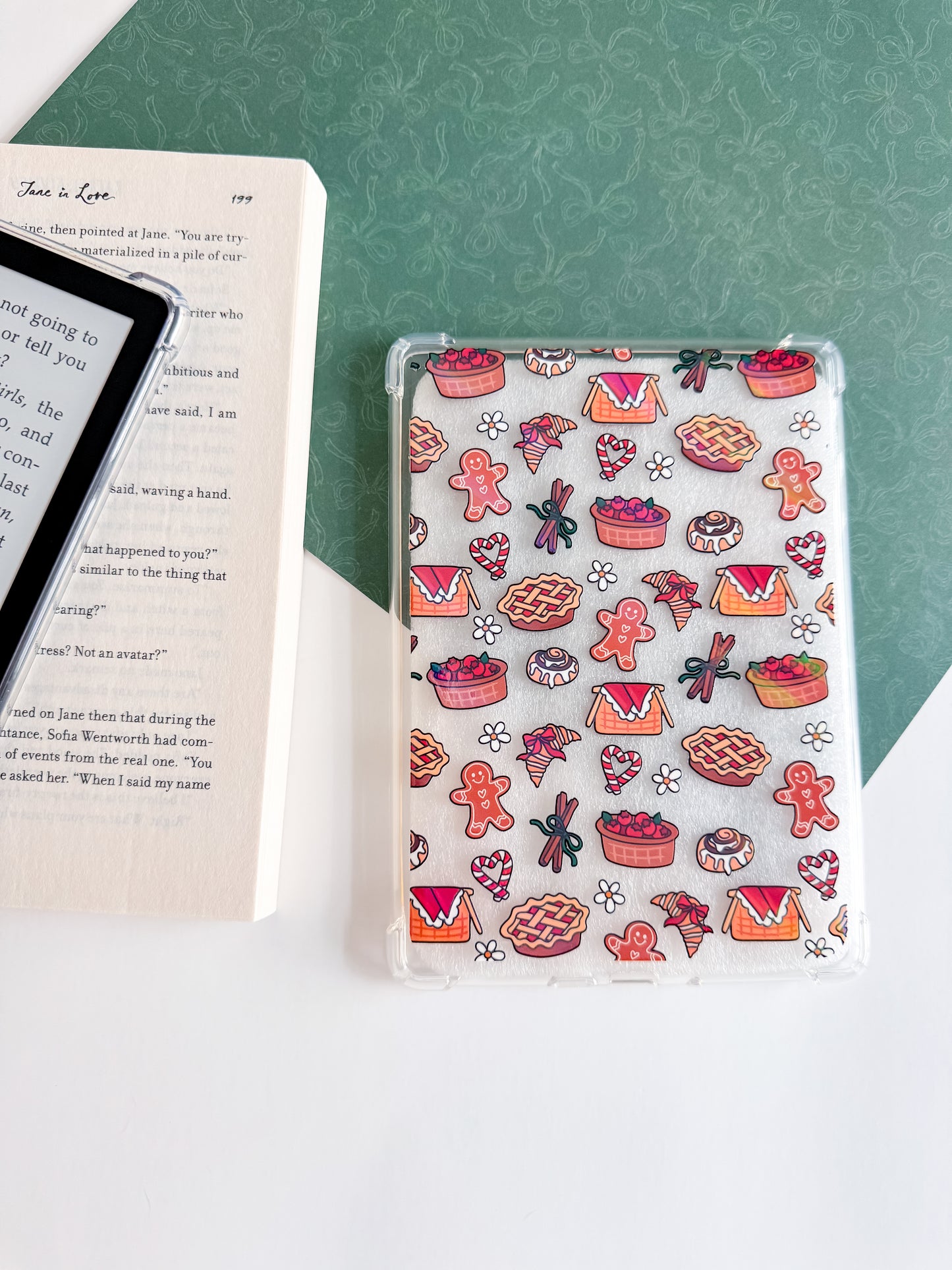 Holiday Sweets and Treats Holographic Kindle Case