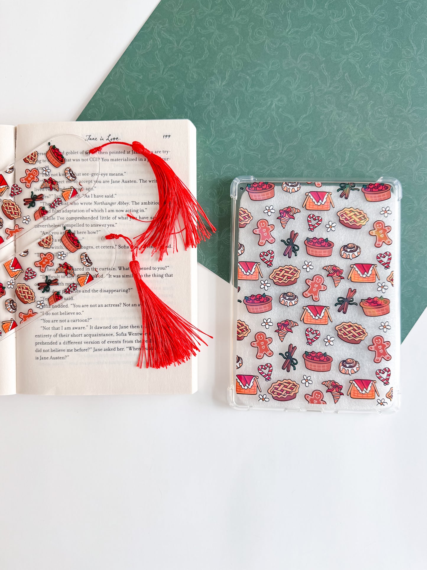 Holiday Sweets and Treats Holographic Kindle Case
