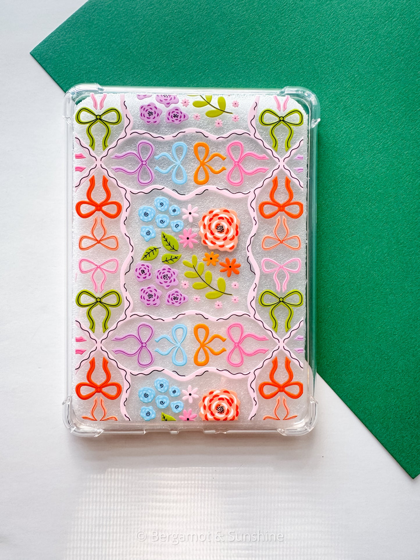 Blooming Bows E Reader Case
