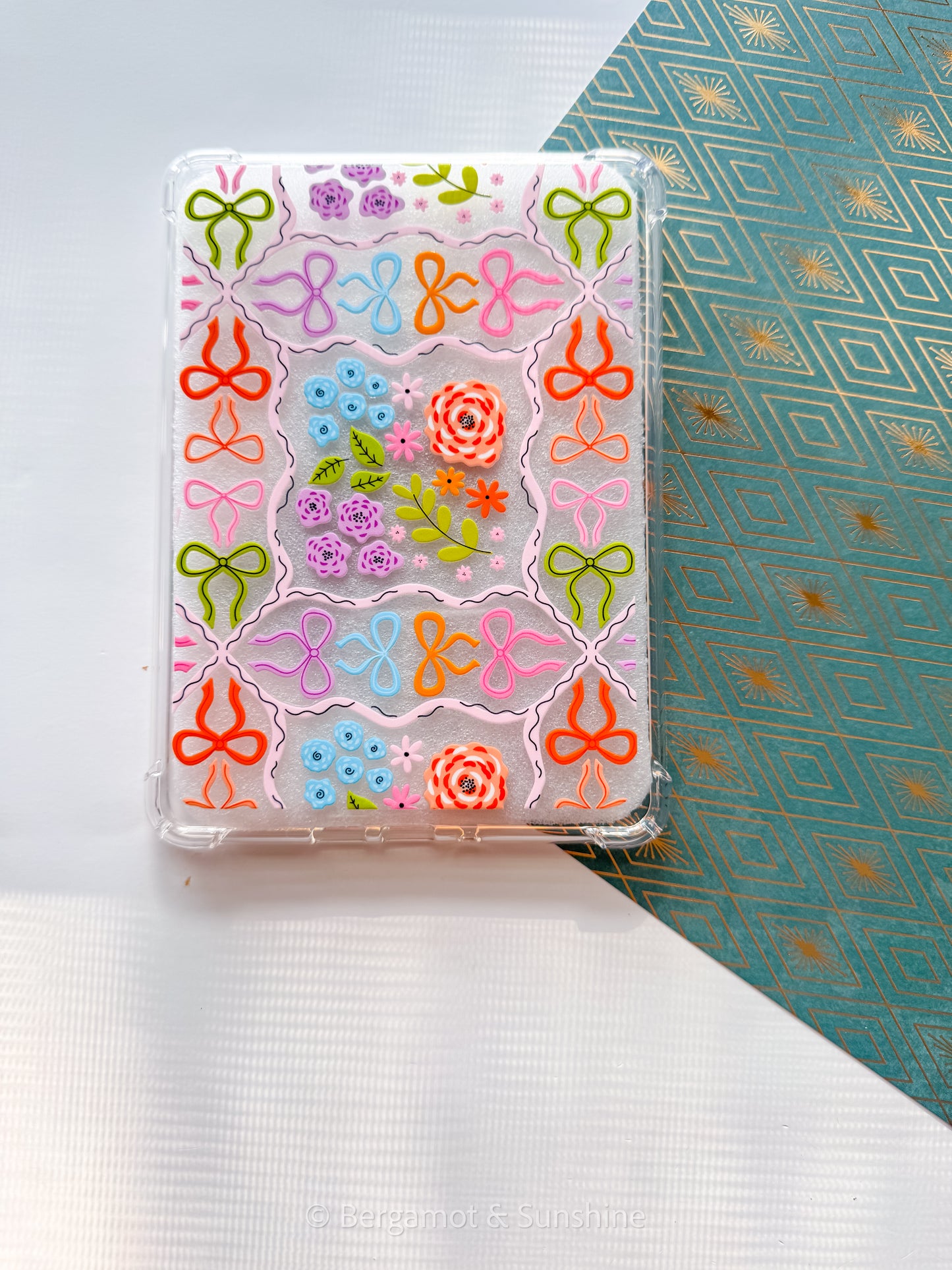 Blooming Bows E Reader Case