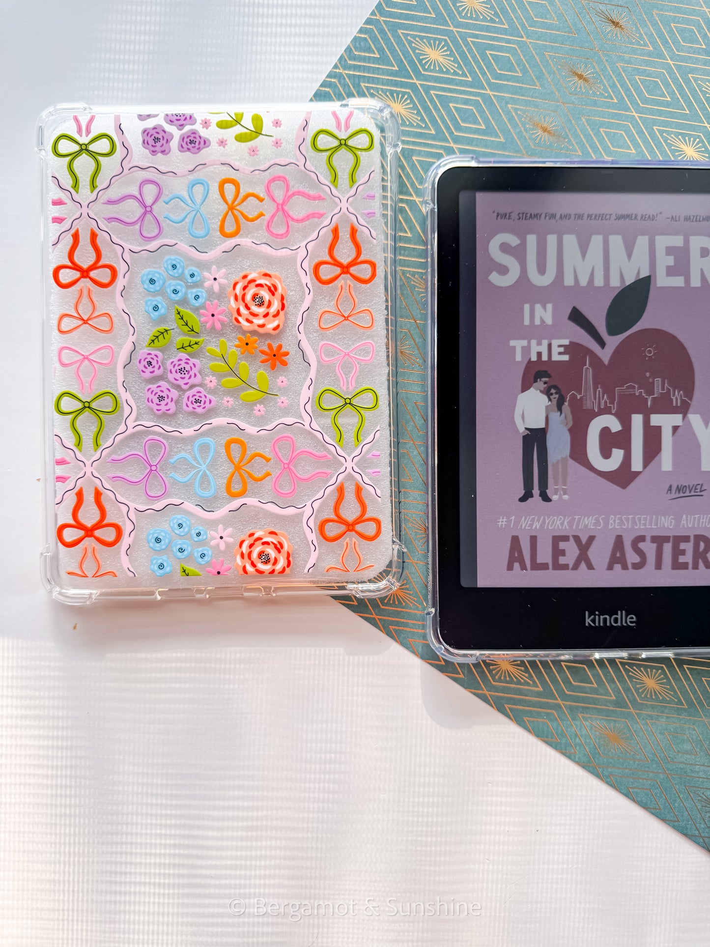 Blooming Bows E Reader Case