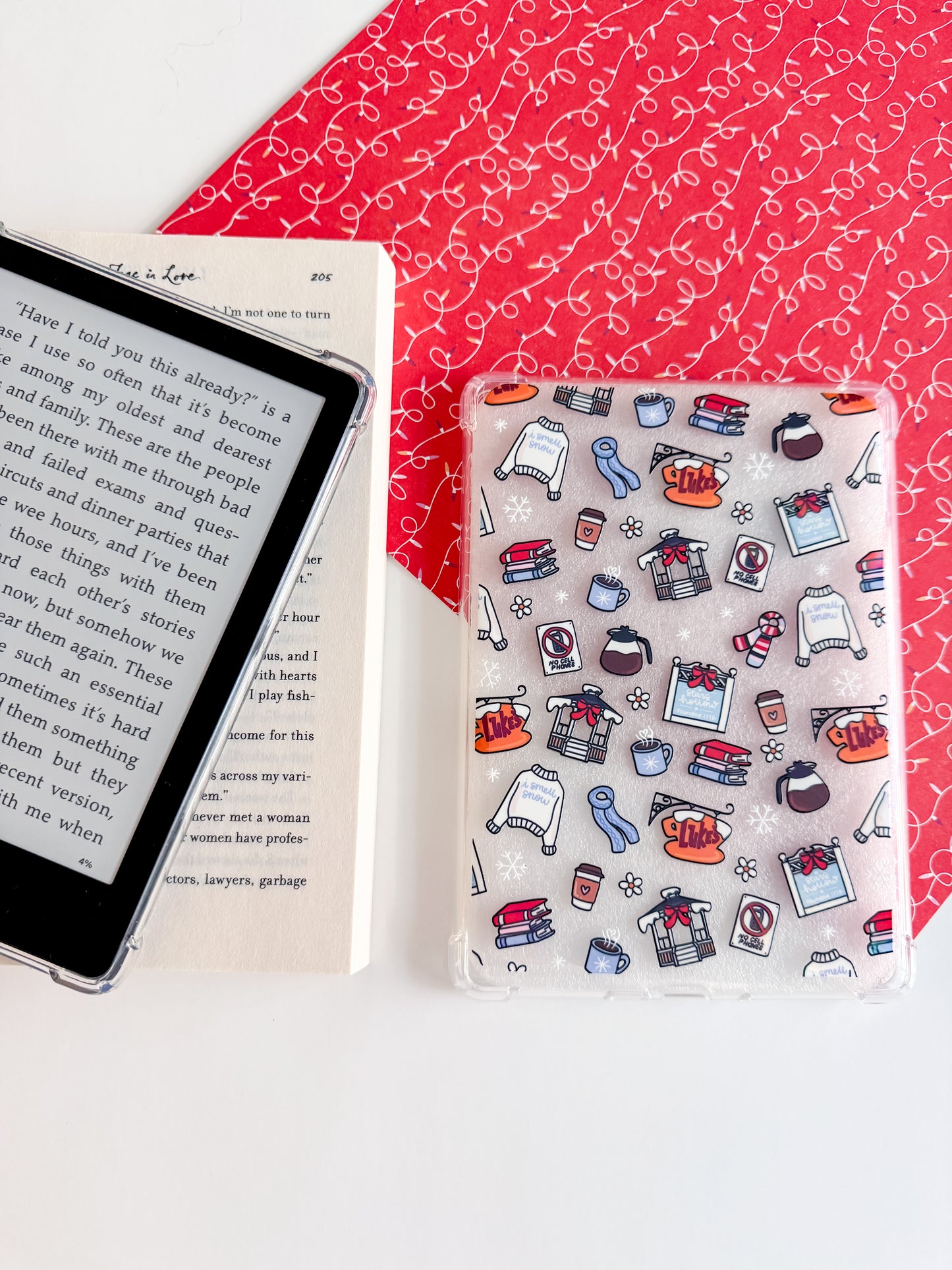 G.G. Winter in Stars Hollow Holographic Kindle Case