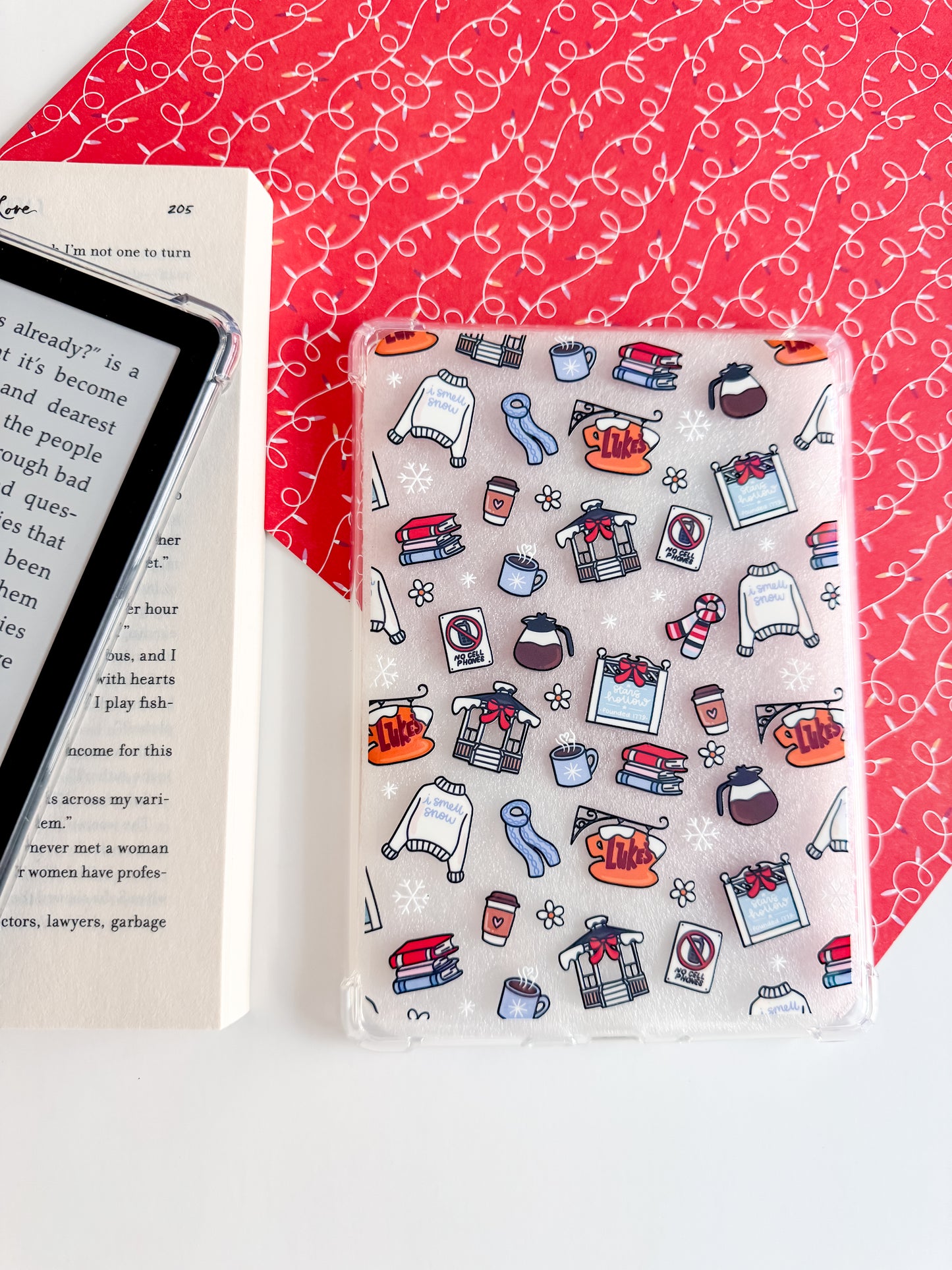 G.G. Winter in Stars Hollow Holographic Kindle Case