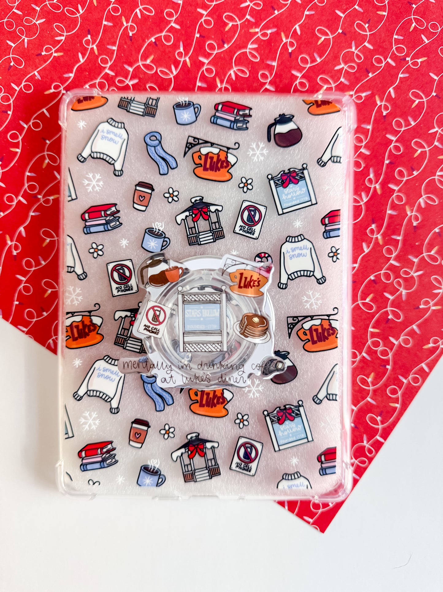 G.G. Winter in Stars Hollow Holographic Kindle Case