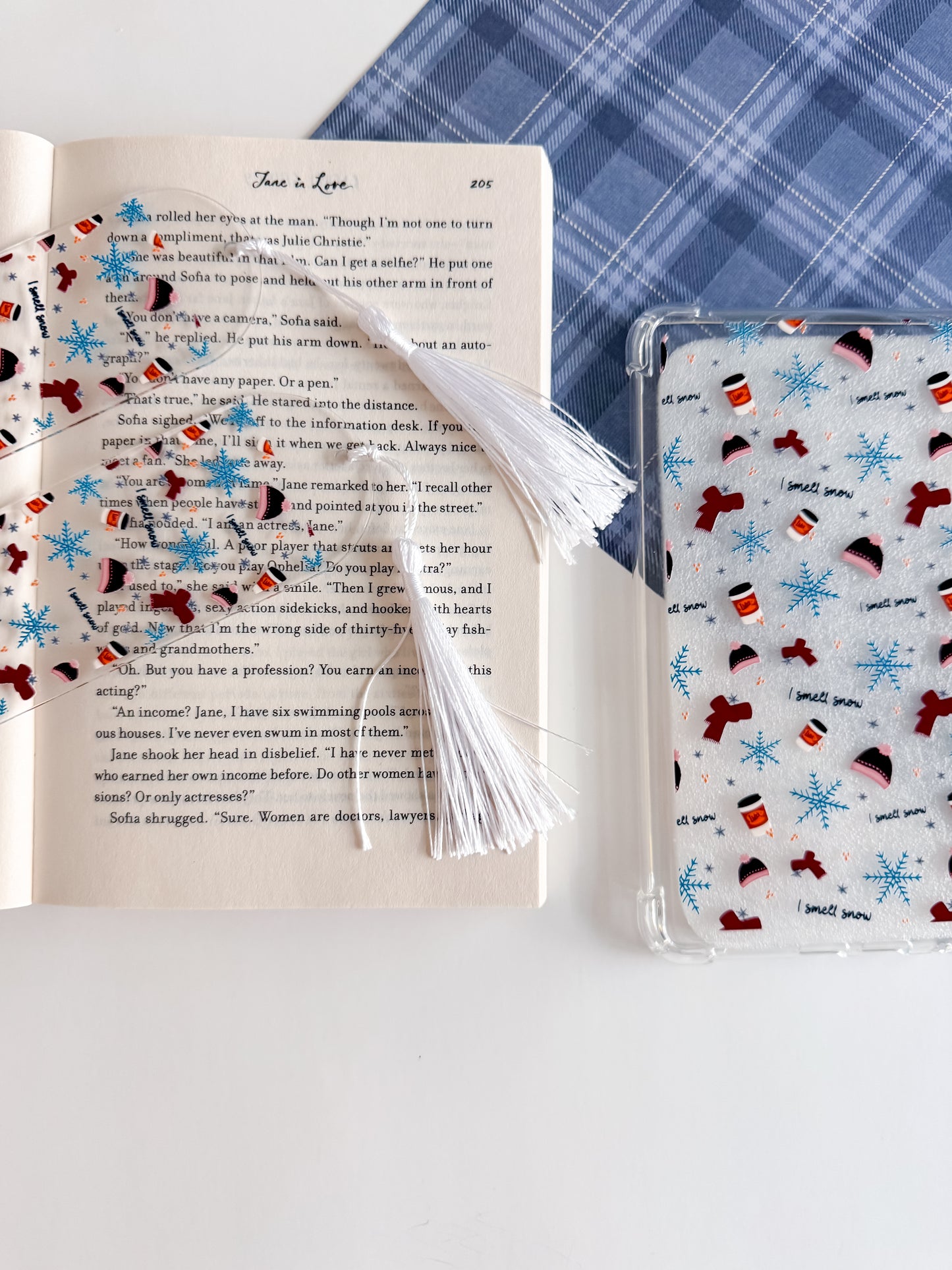 G.G. I Smell Snow Bookmark