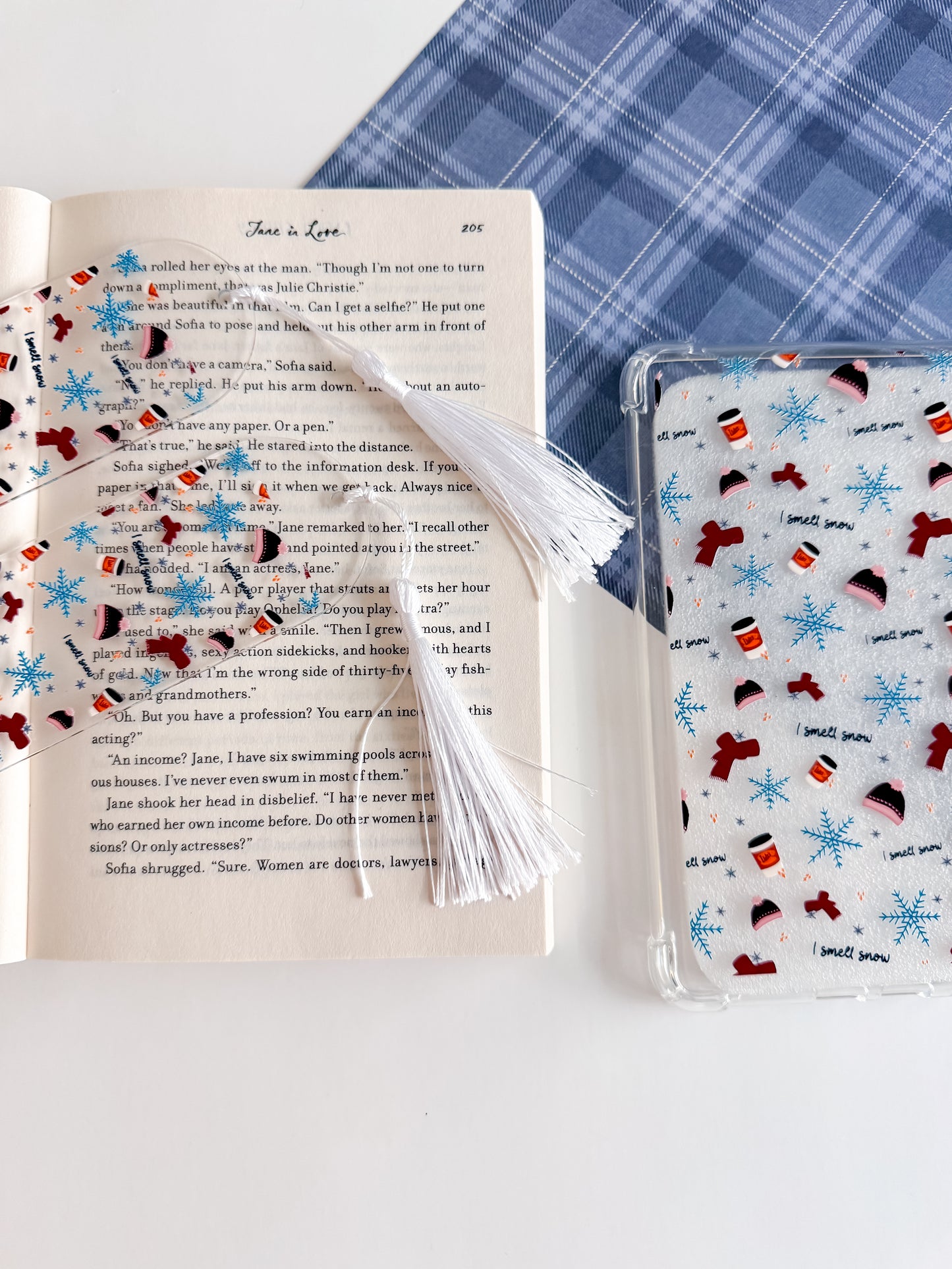 G.G. I Smell Snow Bookmark