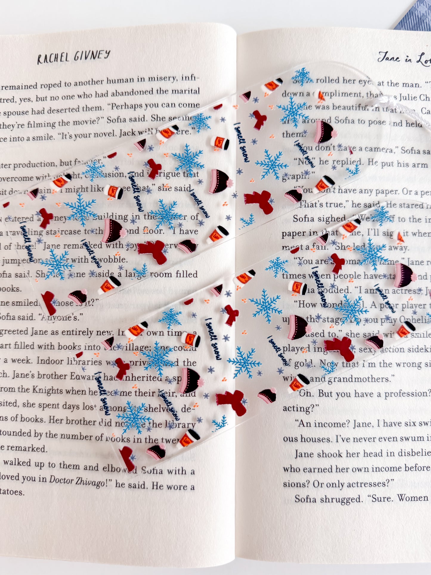 G.G. I Smell Snow Bookmark