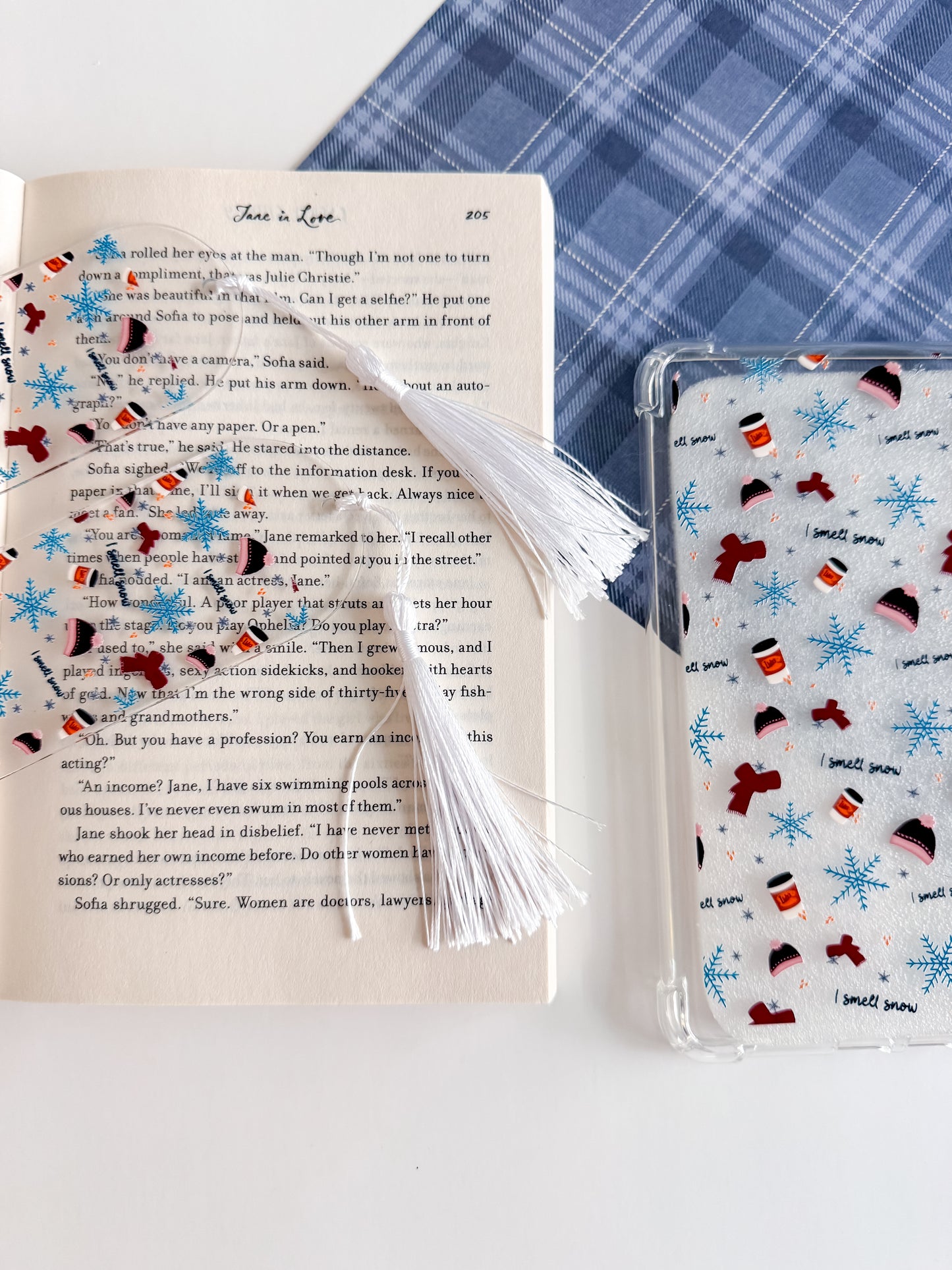 G.G. I Smell Snow Bookmark
