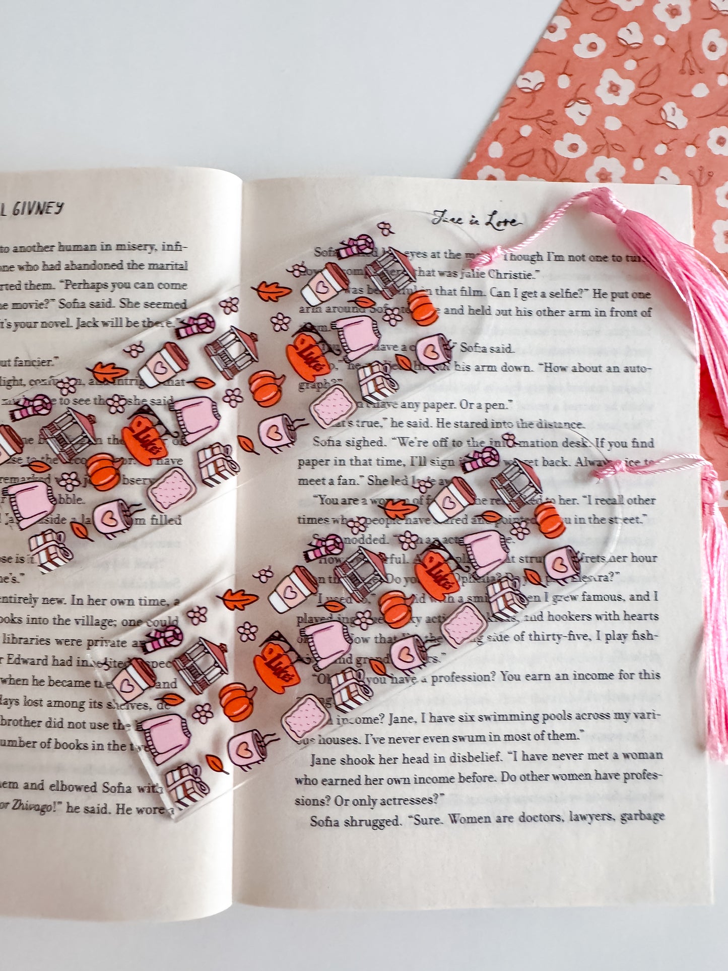 G.G. L's Autumn Mornings Bookmark