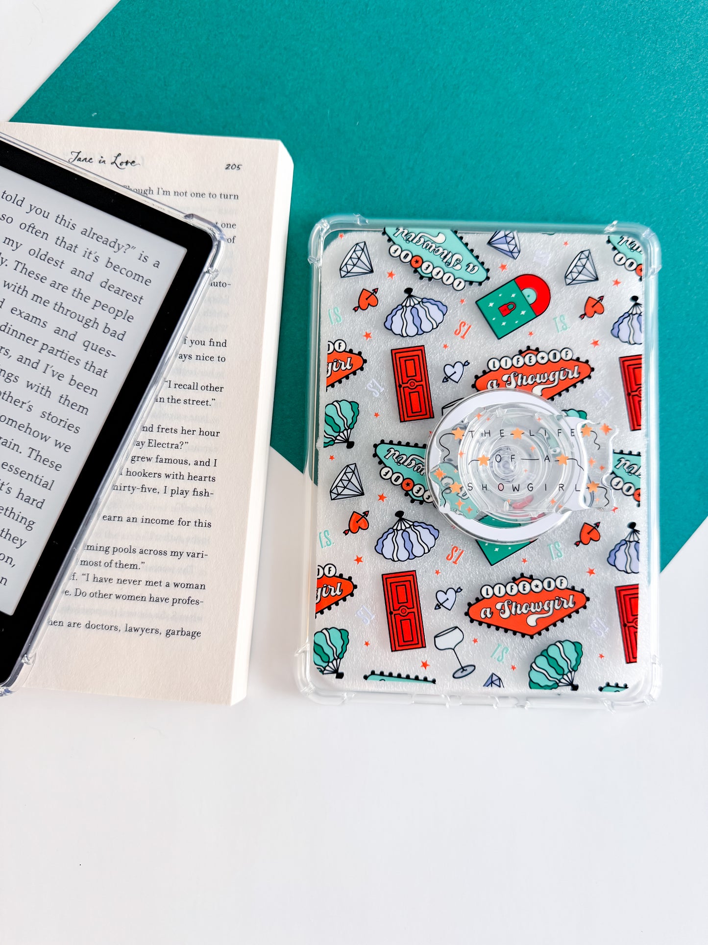 T.S. Show/Girl Magsafe Phone and E reader Grip