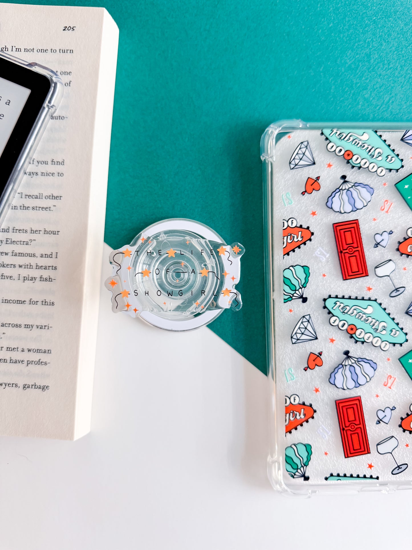 T.S. Show/Girl Magsafe Phone and E reader Grip