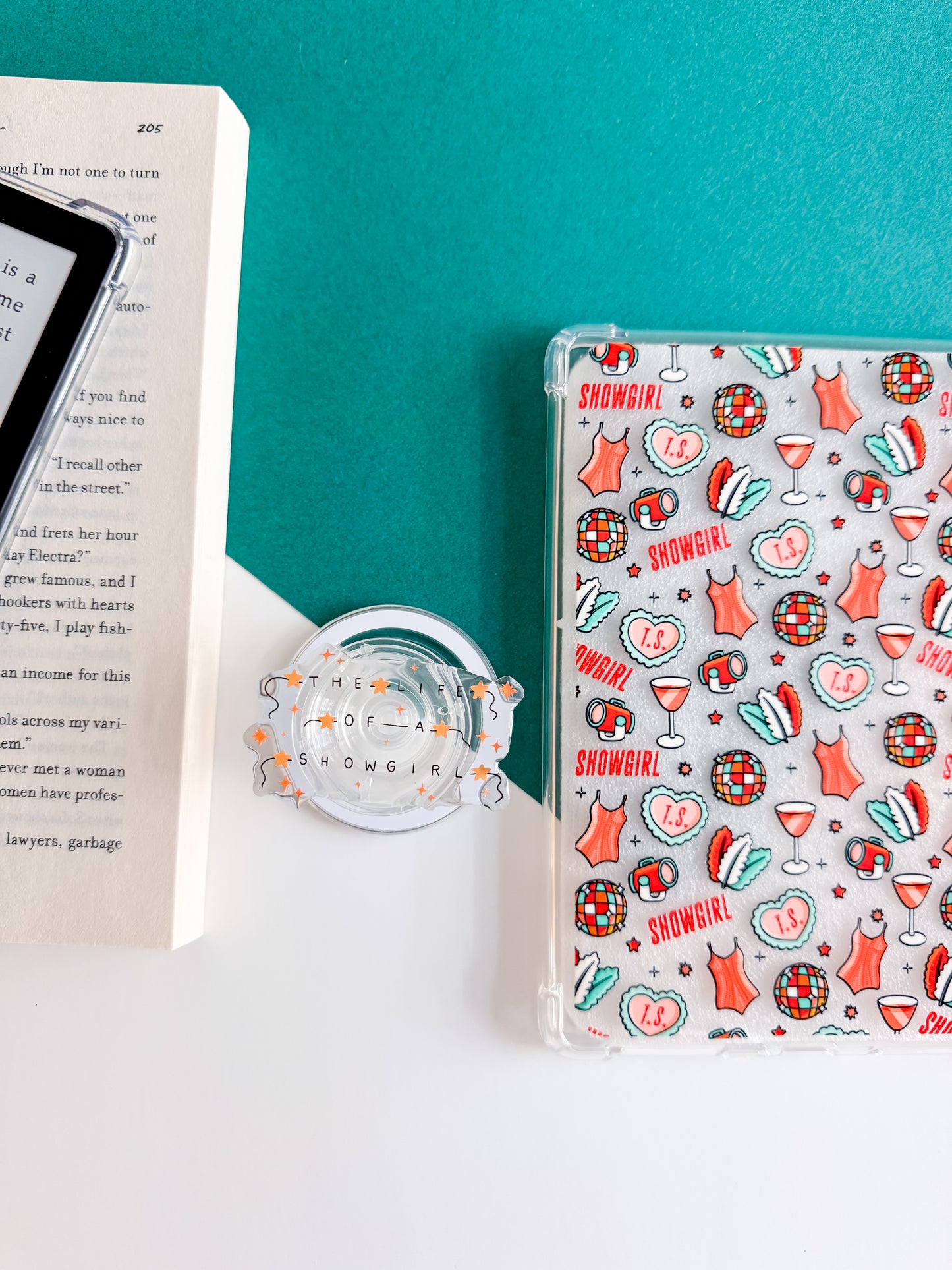 T.S. Show/Girl Magsafe Phone and E reader Grip