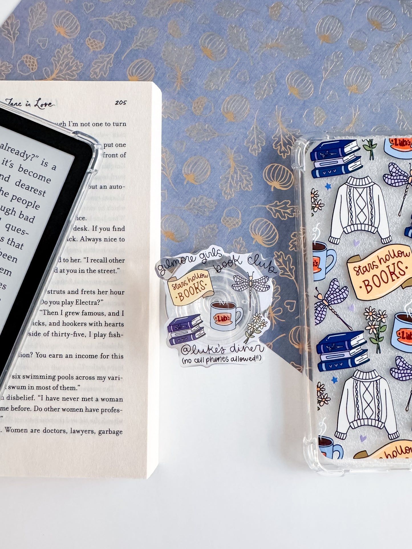 G.G. Book Club Magsafe Phone and E reader Grip