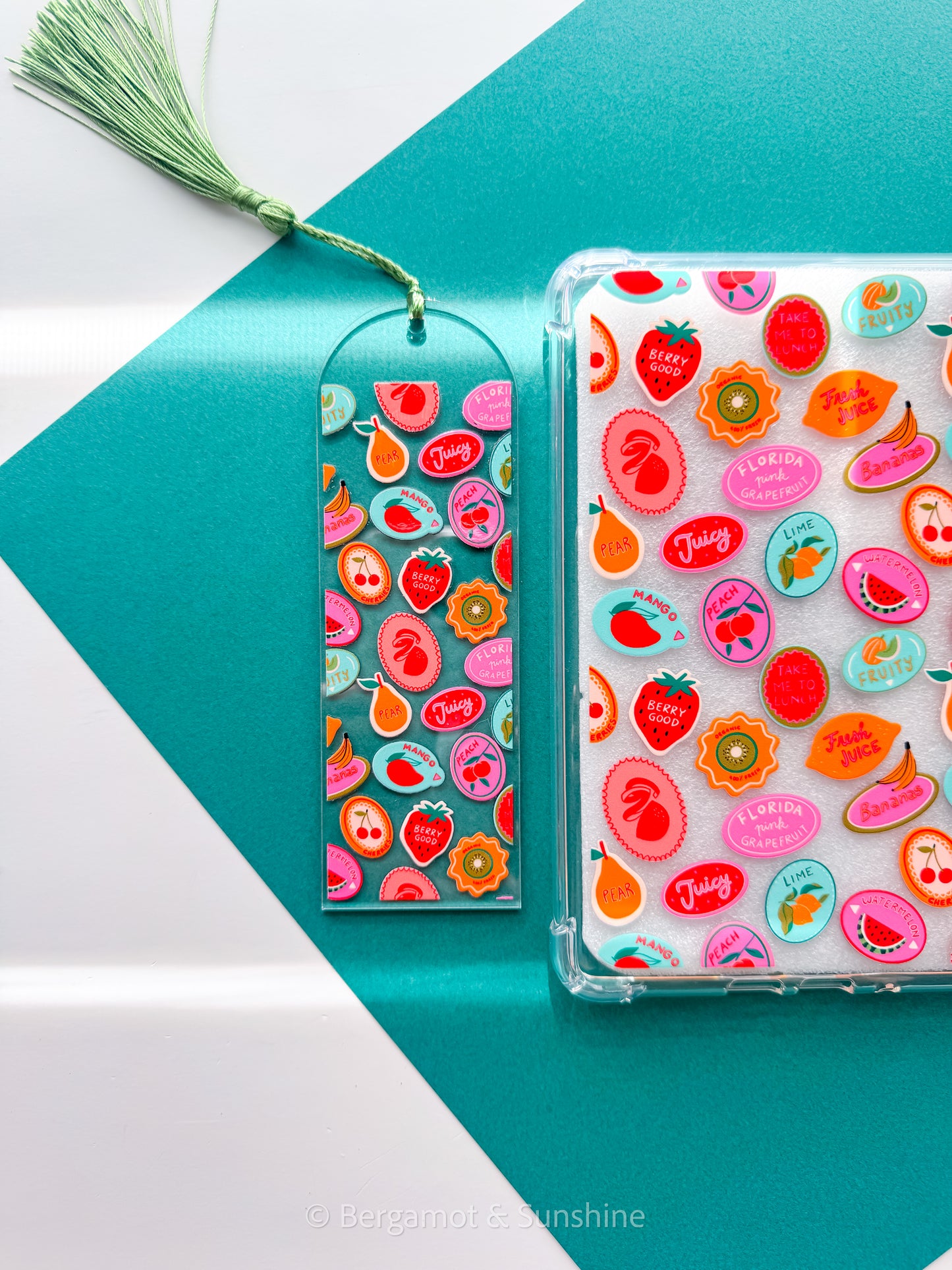 Florida Fruit Acrylic Bookmark