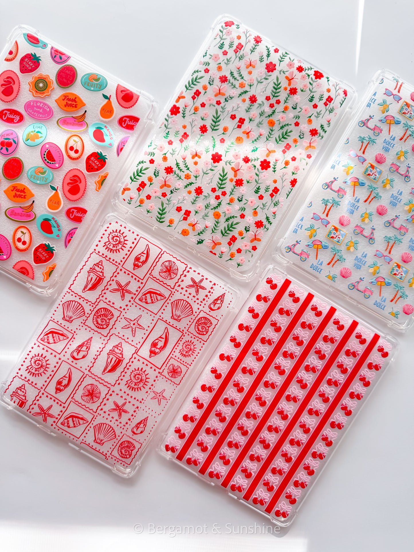 Spring Floral Fields Kindle Case