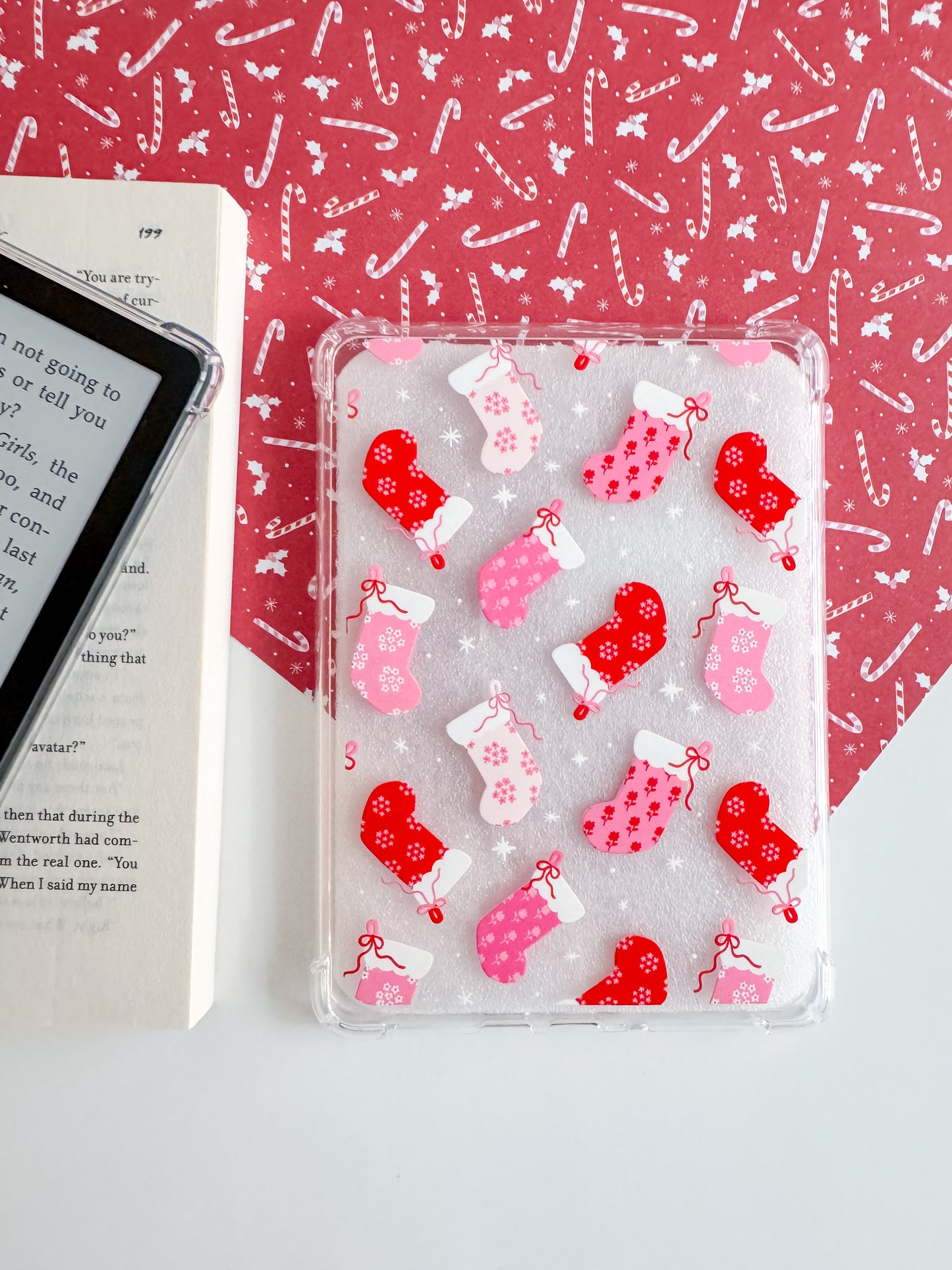 Holiday Stockings Kindle Case