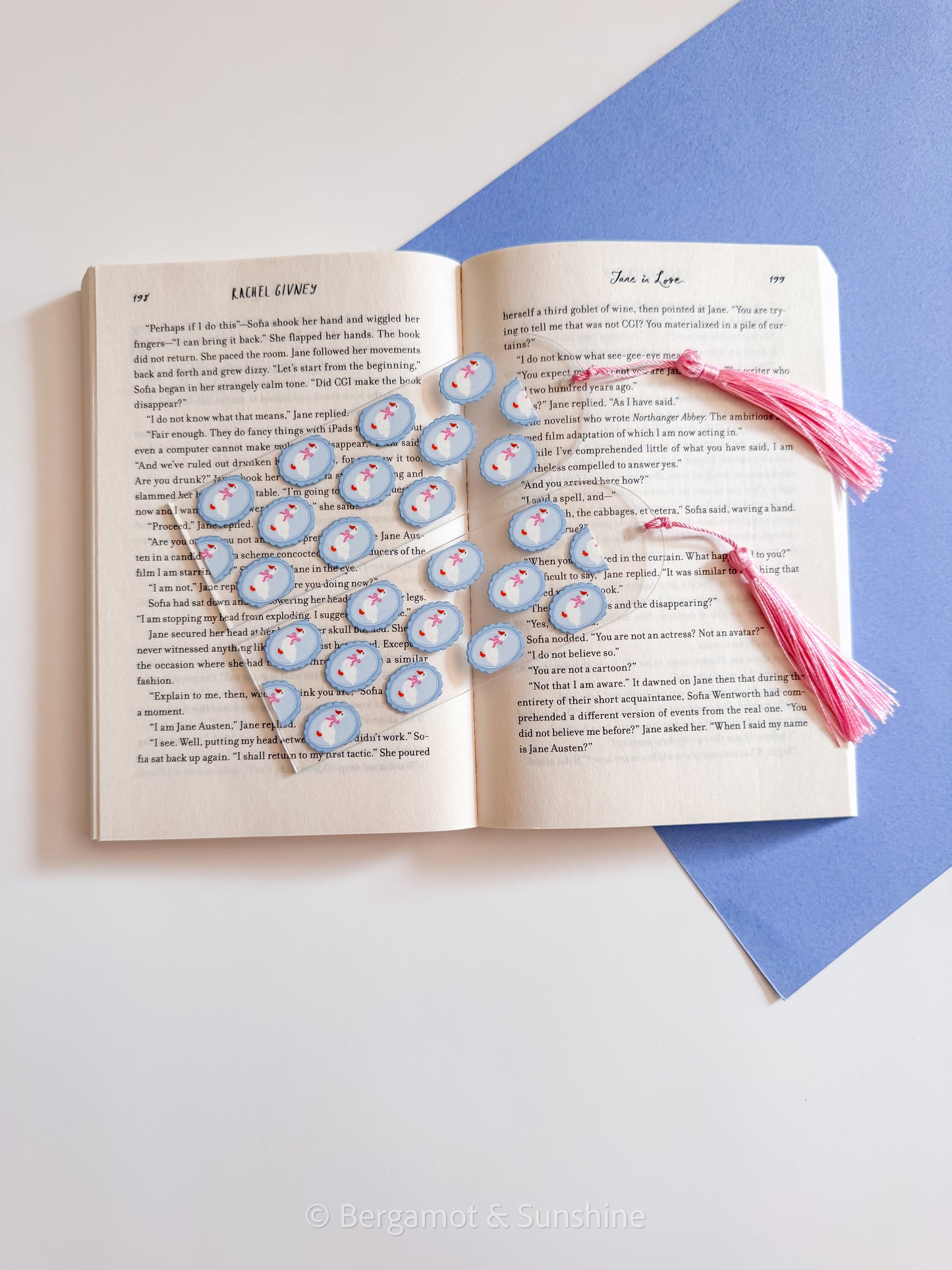 Coquette Geese Bookmark