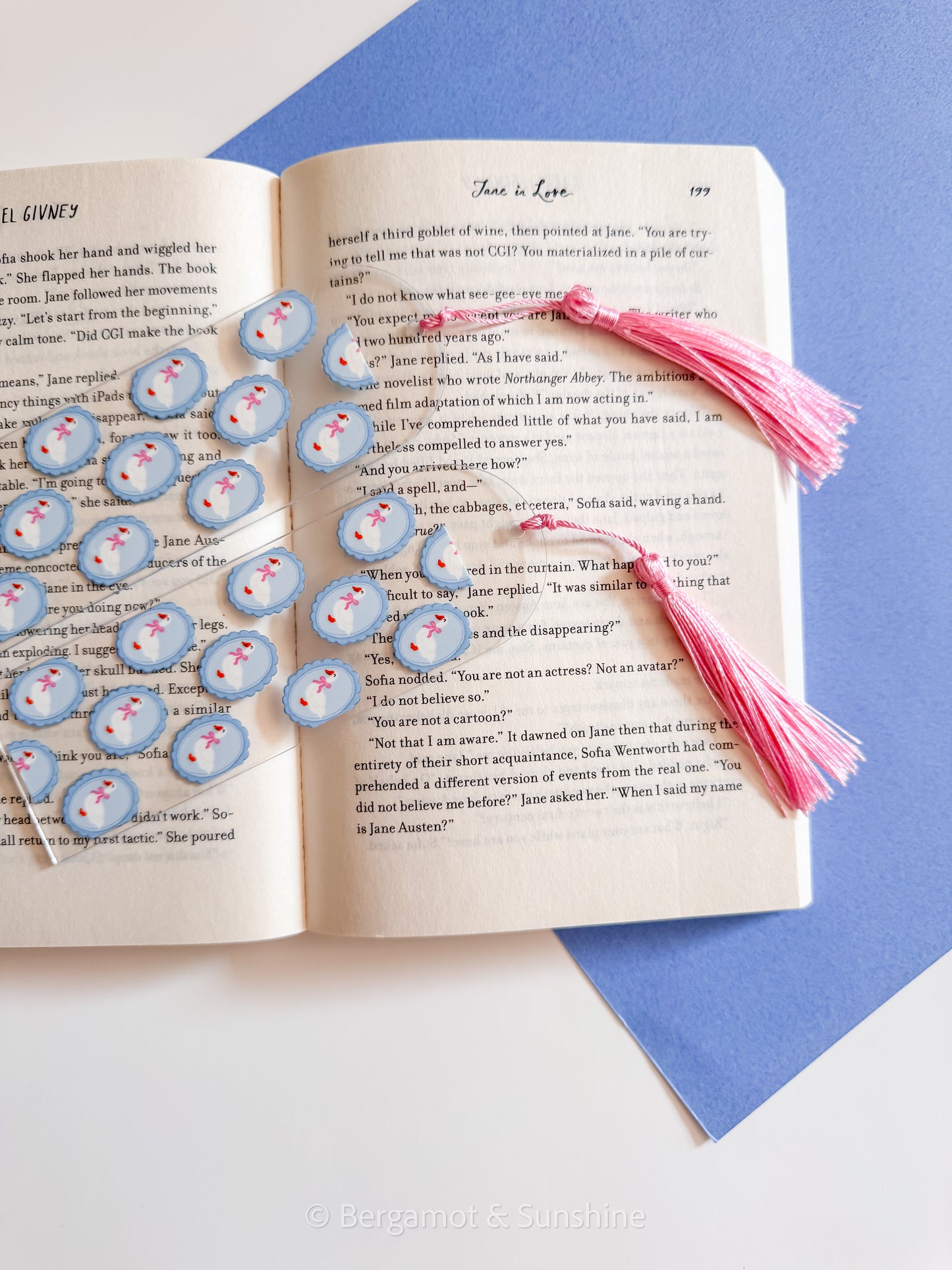 Coquette Geese Bookmark