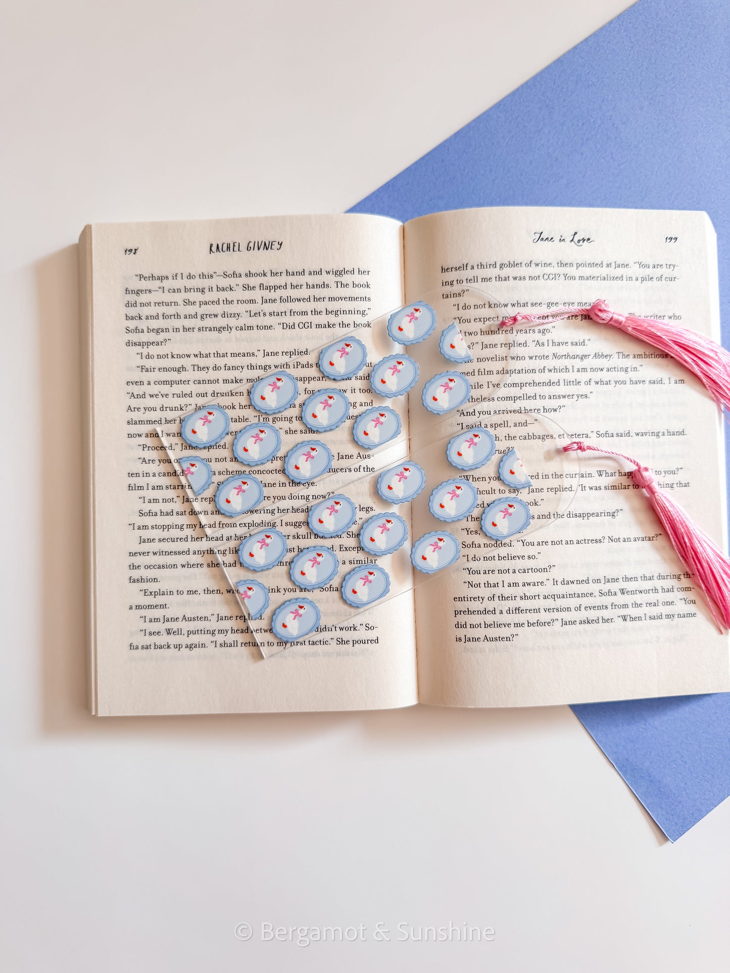 Coquette Geese Bookmark
