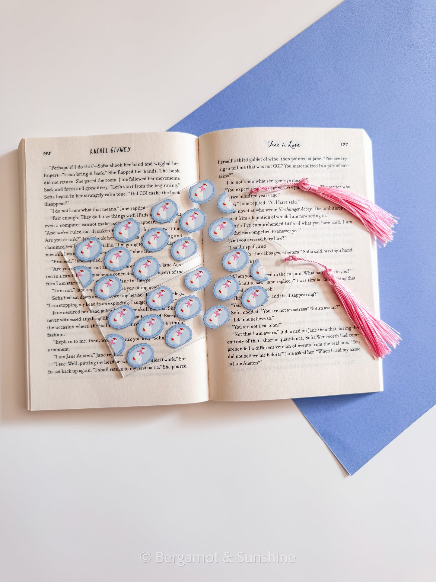 Coquette Geese Bookmark