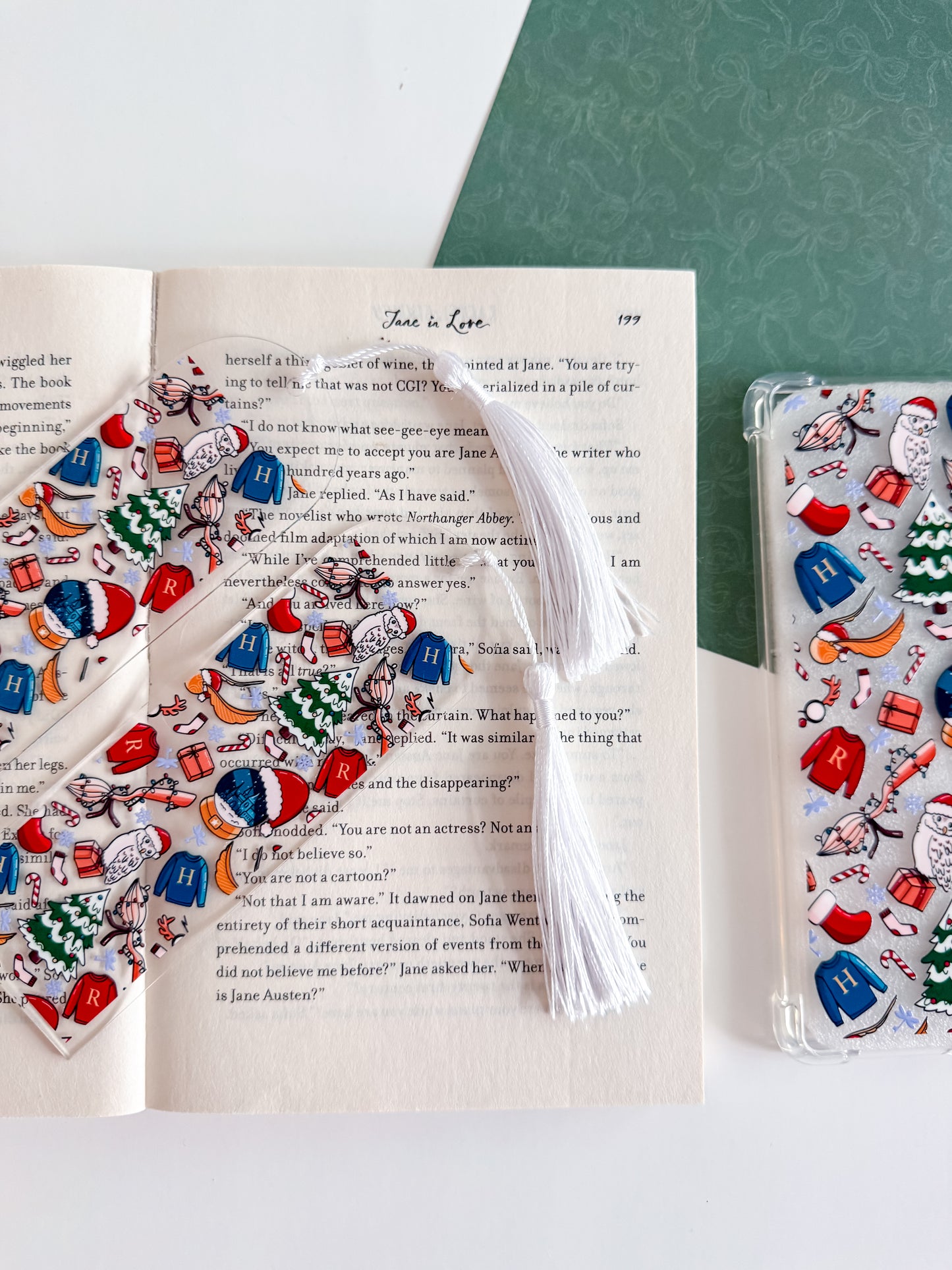 H.P. Wizard Christmas Bookmark