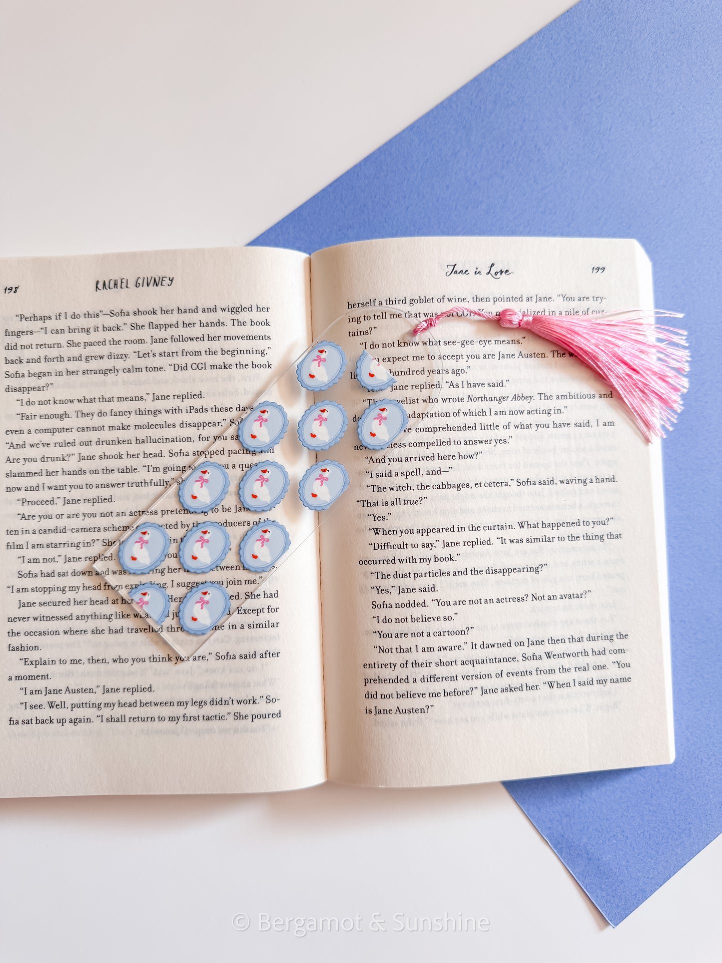 Coquette Geese Bookmark