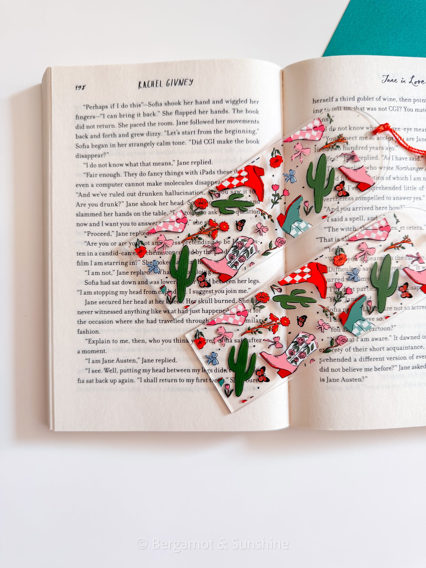 Boot Scootin' Bookmark