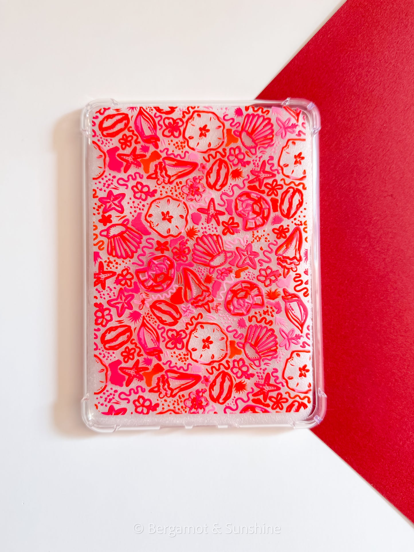 Sunset Beach Shells Kindle Case