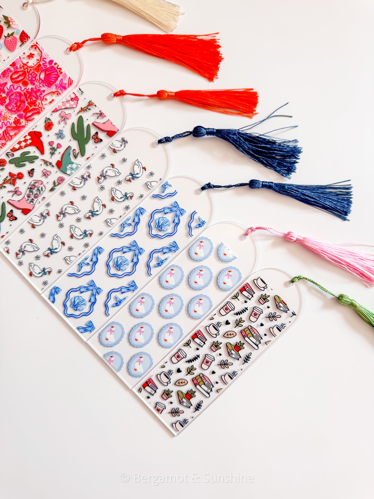 Coquette Geese Bookmark