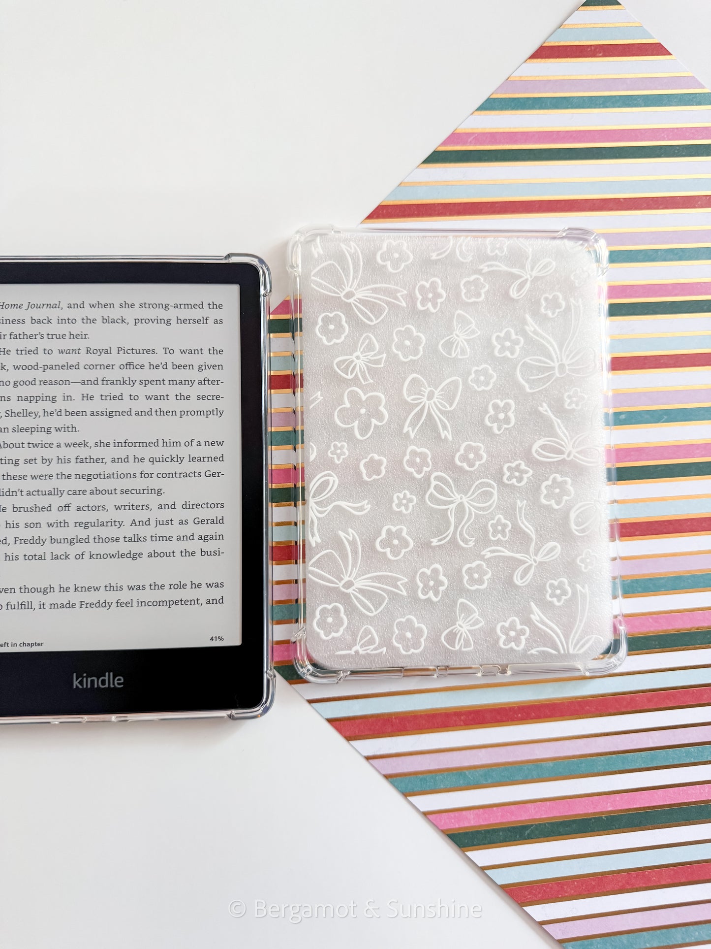 Whimsical Bows Kindle Case