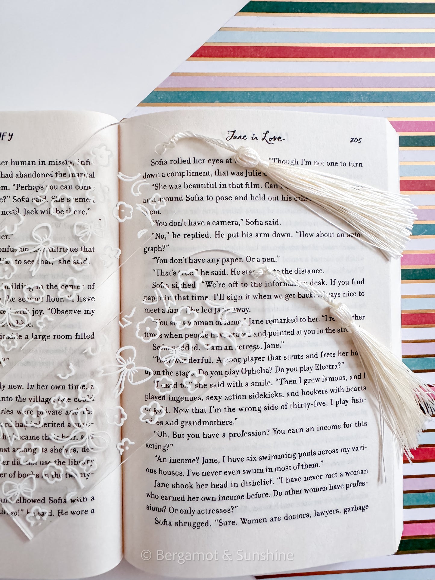 Whimsical Bows Bookmark