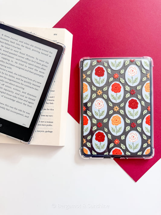 Rose Garden Cameo Kindle Case