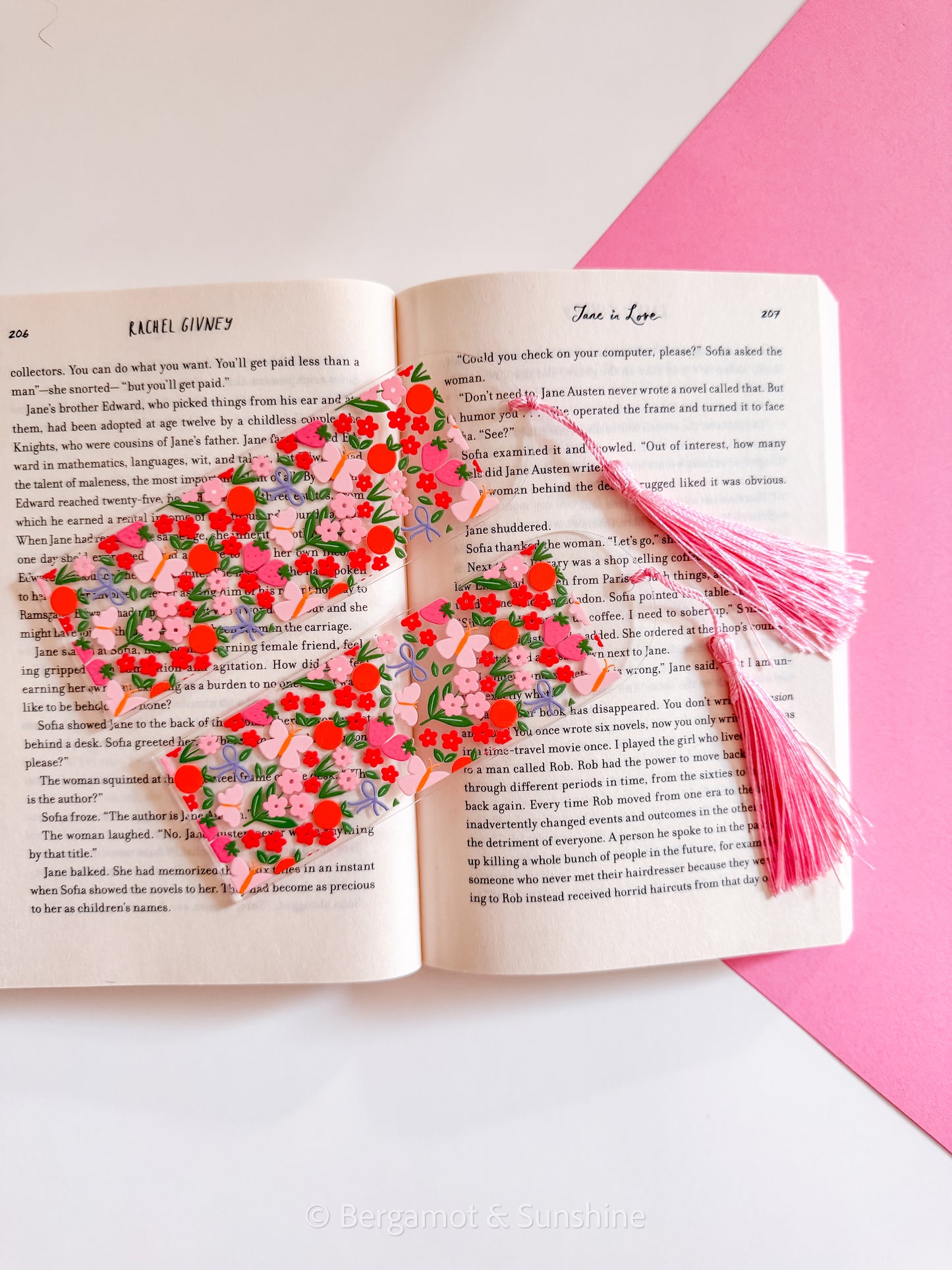 Citrus Blossom Bookmark