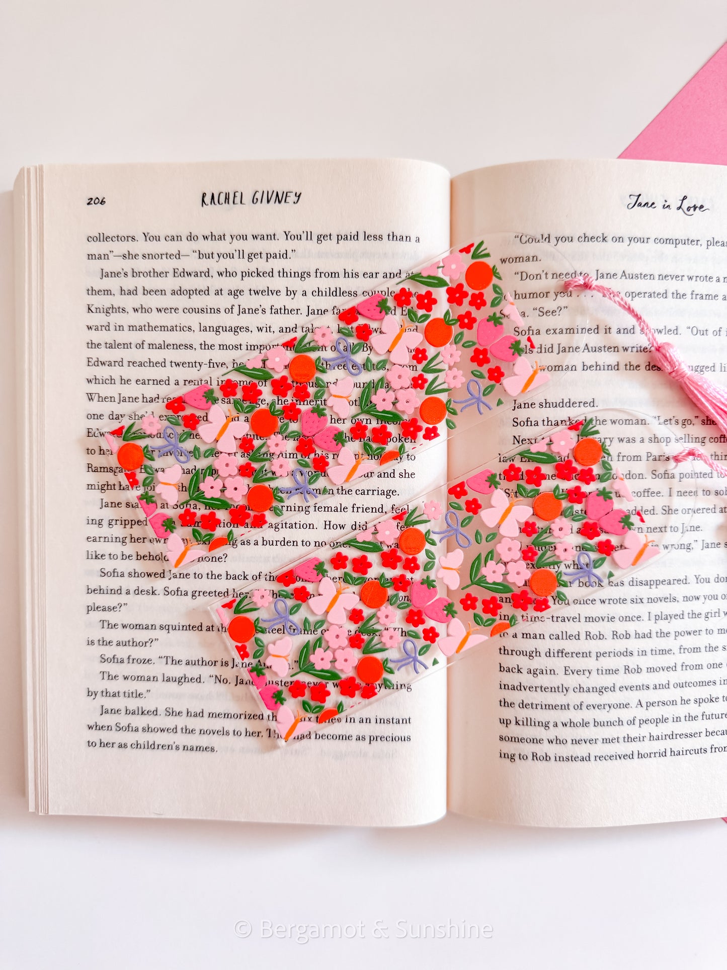 Citrus Blossom Bookmark