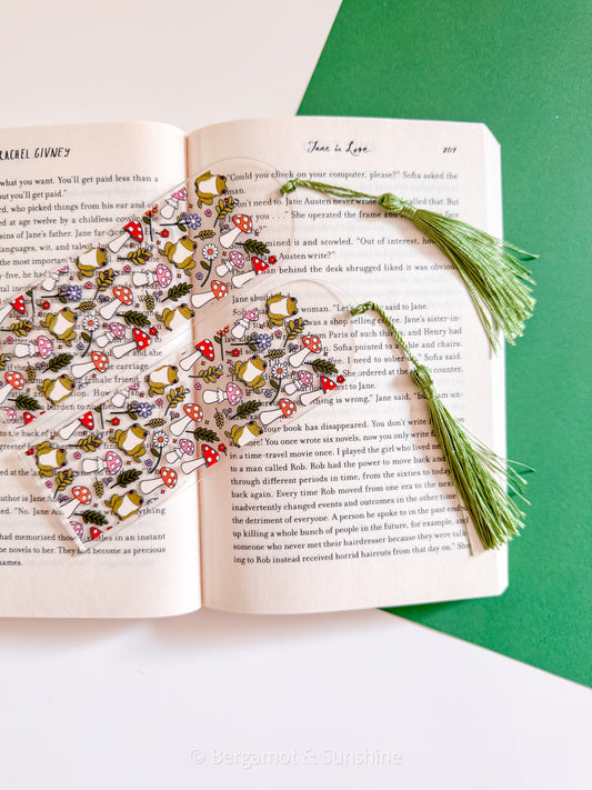 Spring Frogs Bookmark