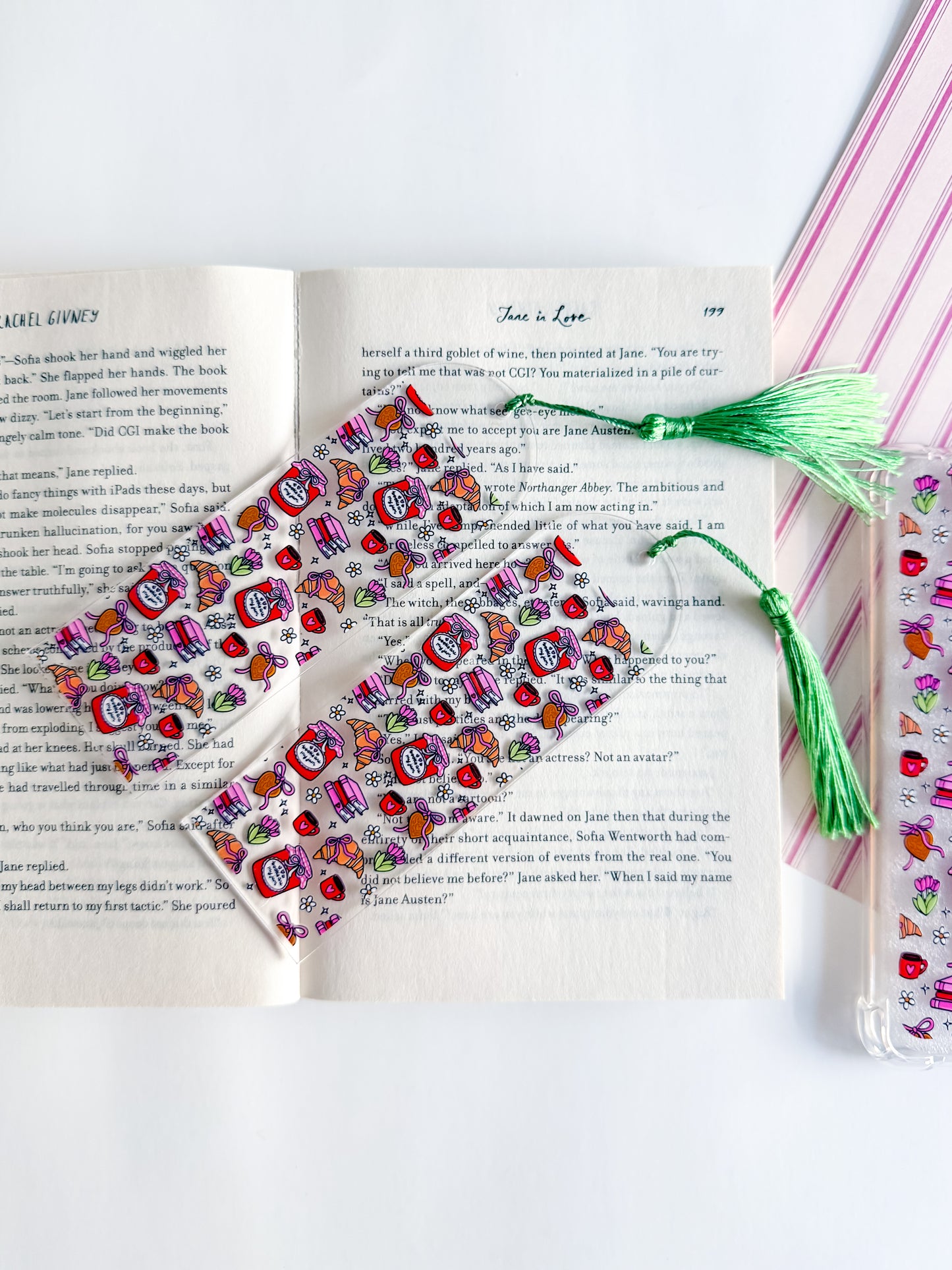 Books are my Jam Bookmark