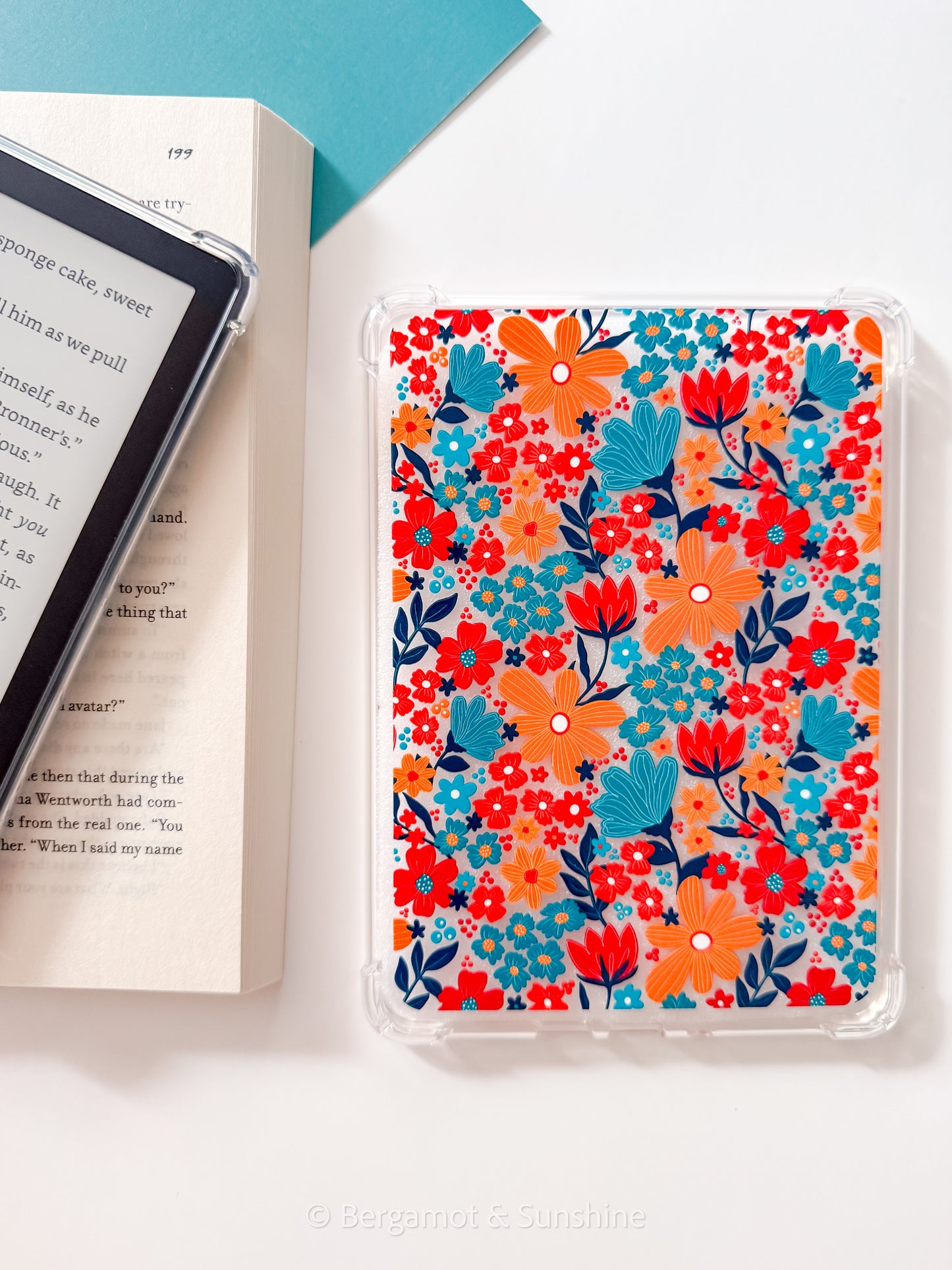 Wildflower Bloom Kindle Case