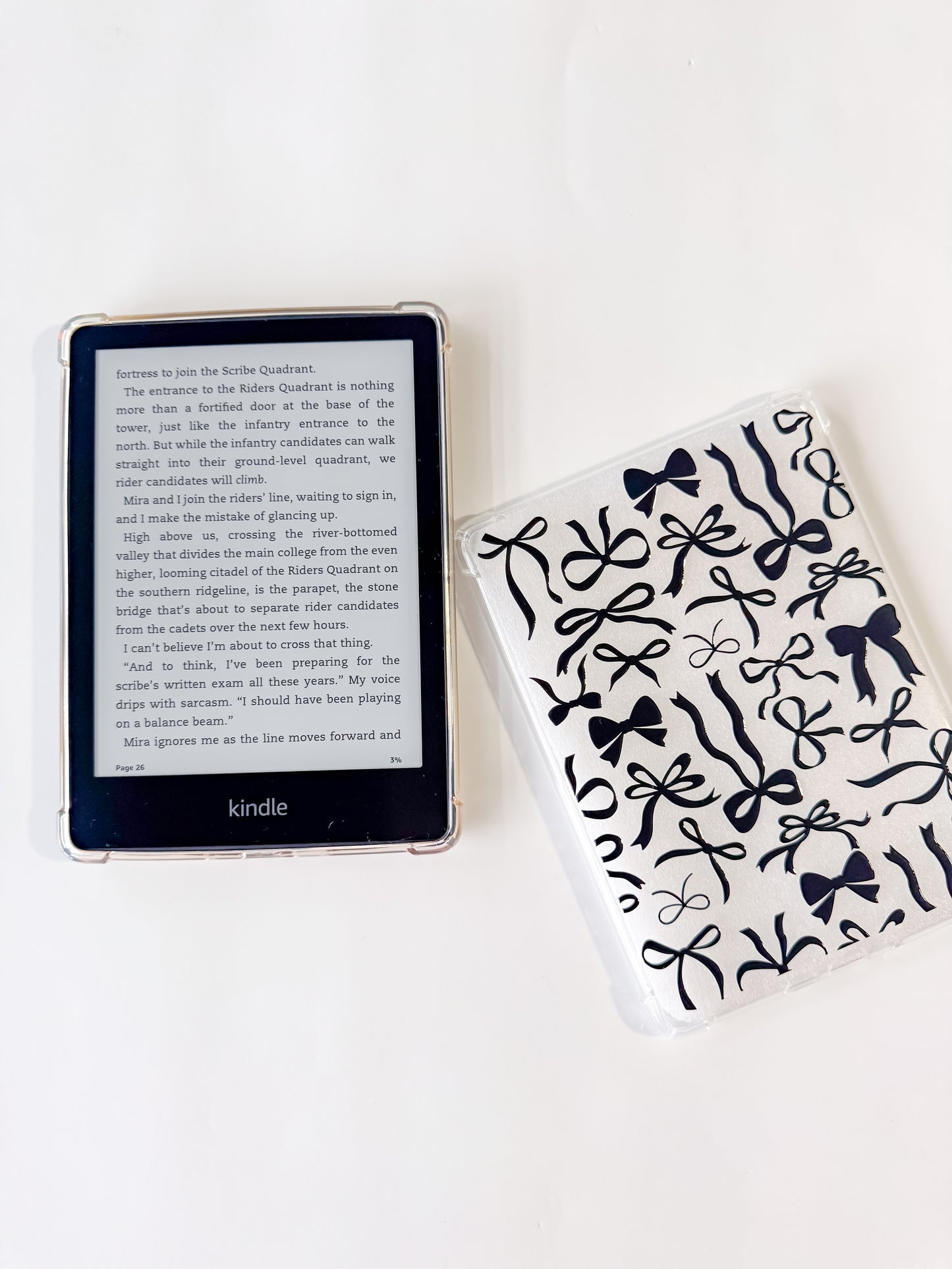 Black Bows E reader Case