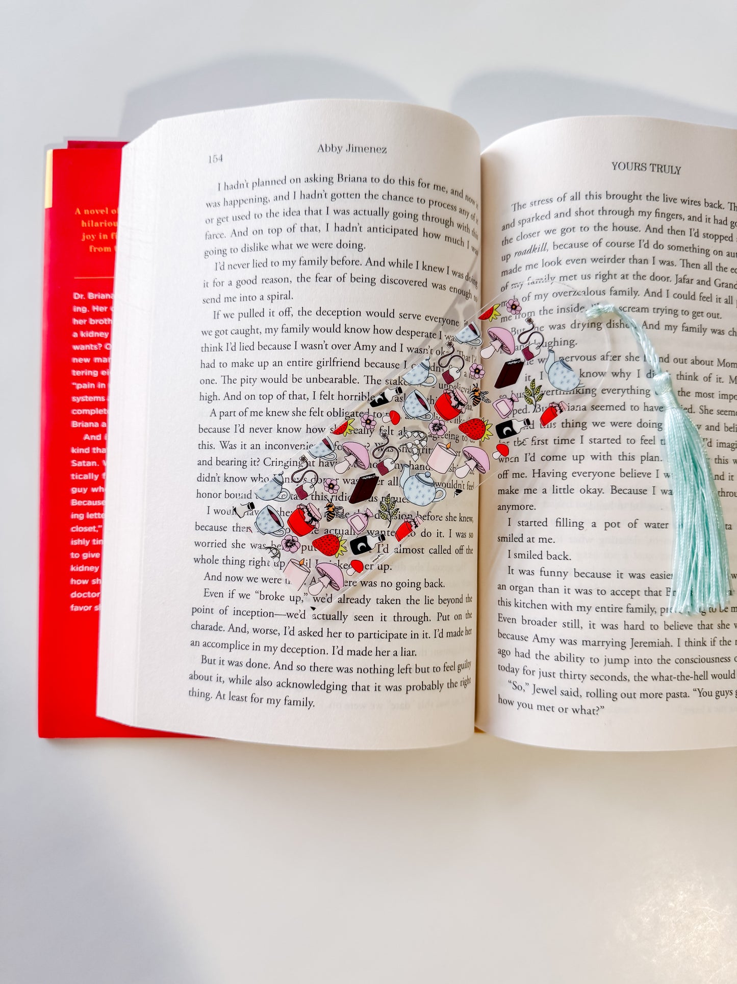 Cottage Core Acrylic Bookmark