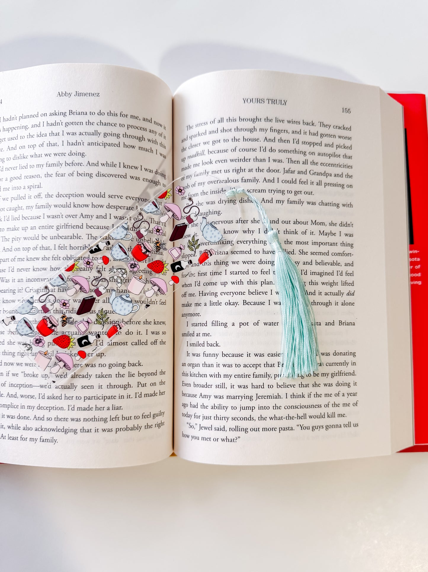 Cottage Core Acrylic Bookmark