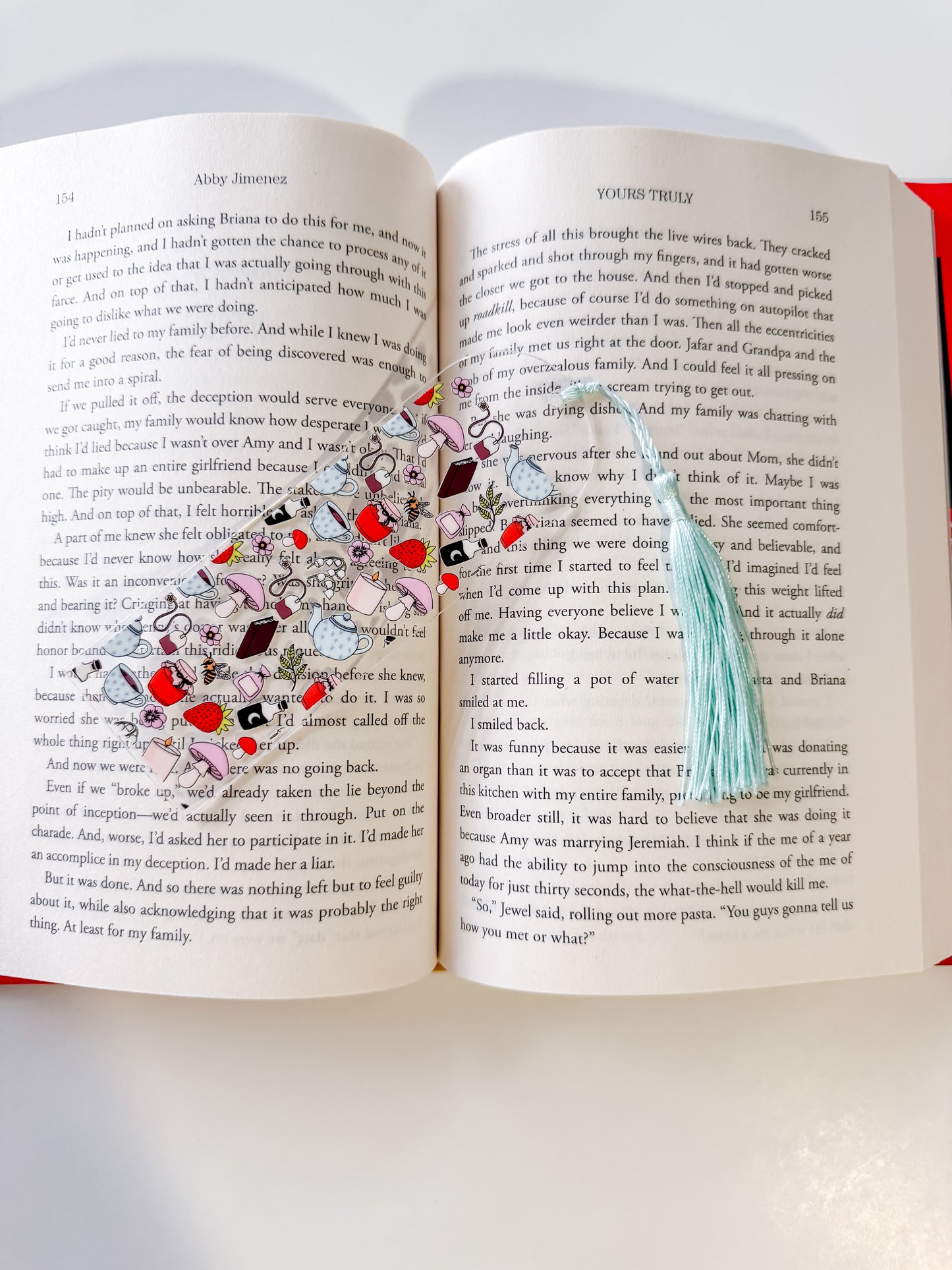Cottage Core Acrylic Bookmark