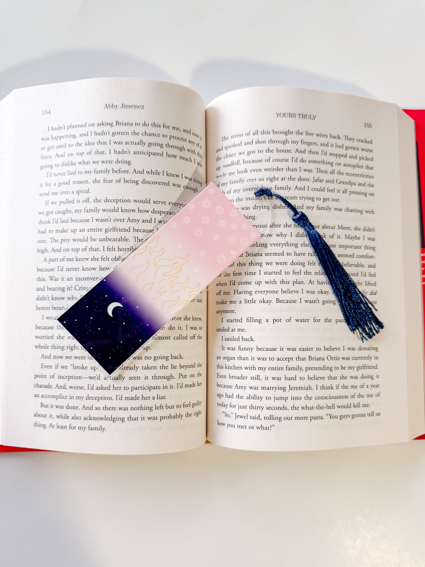 ACO/TAR Flames Acrylic Bookmark
