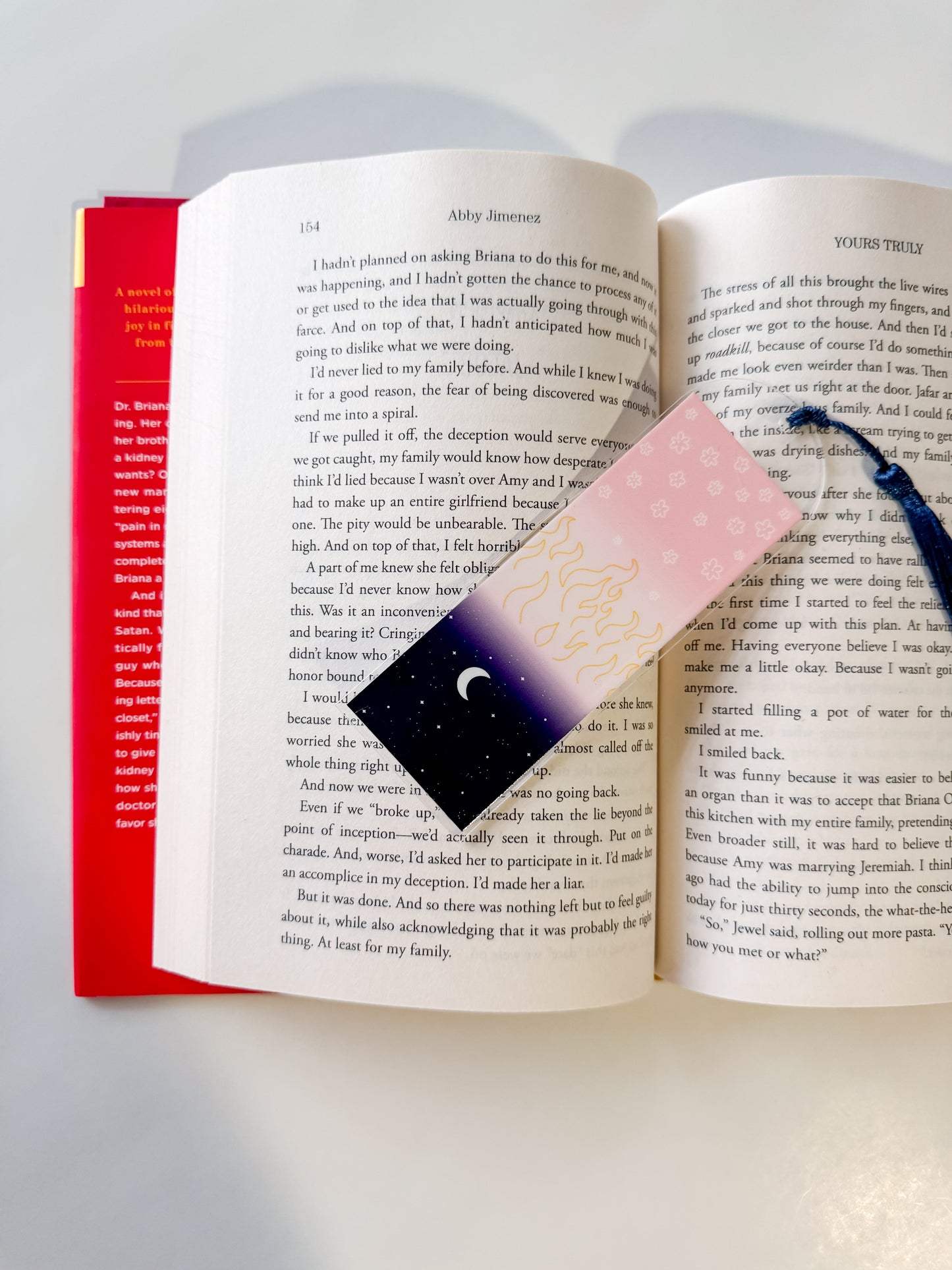 ACO/TAR Flames Acrylic Bookmark